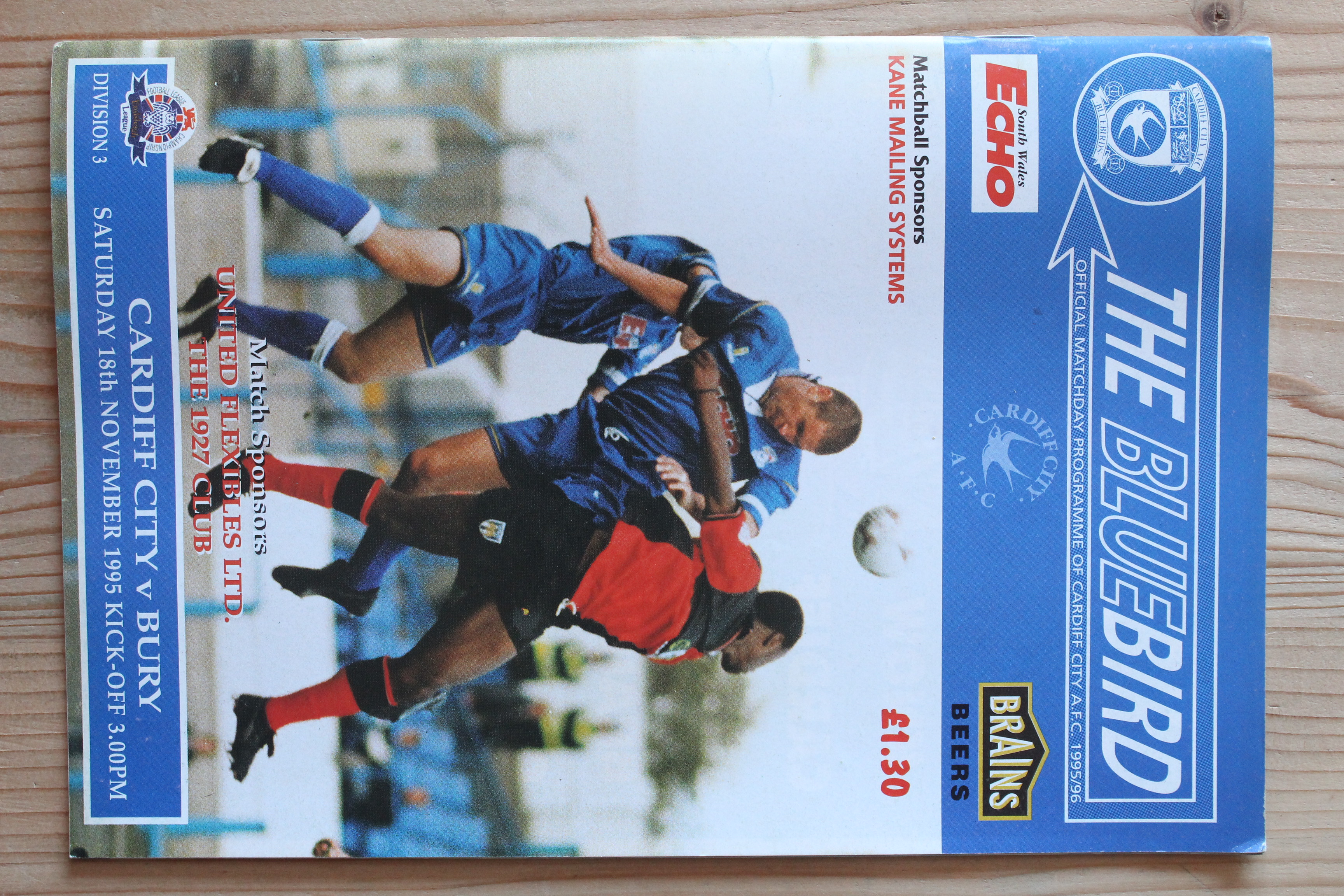 Cardiff City FC v Bury FC