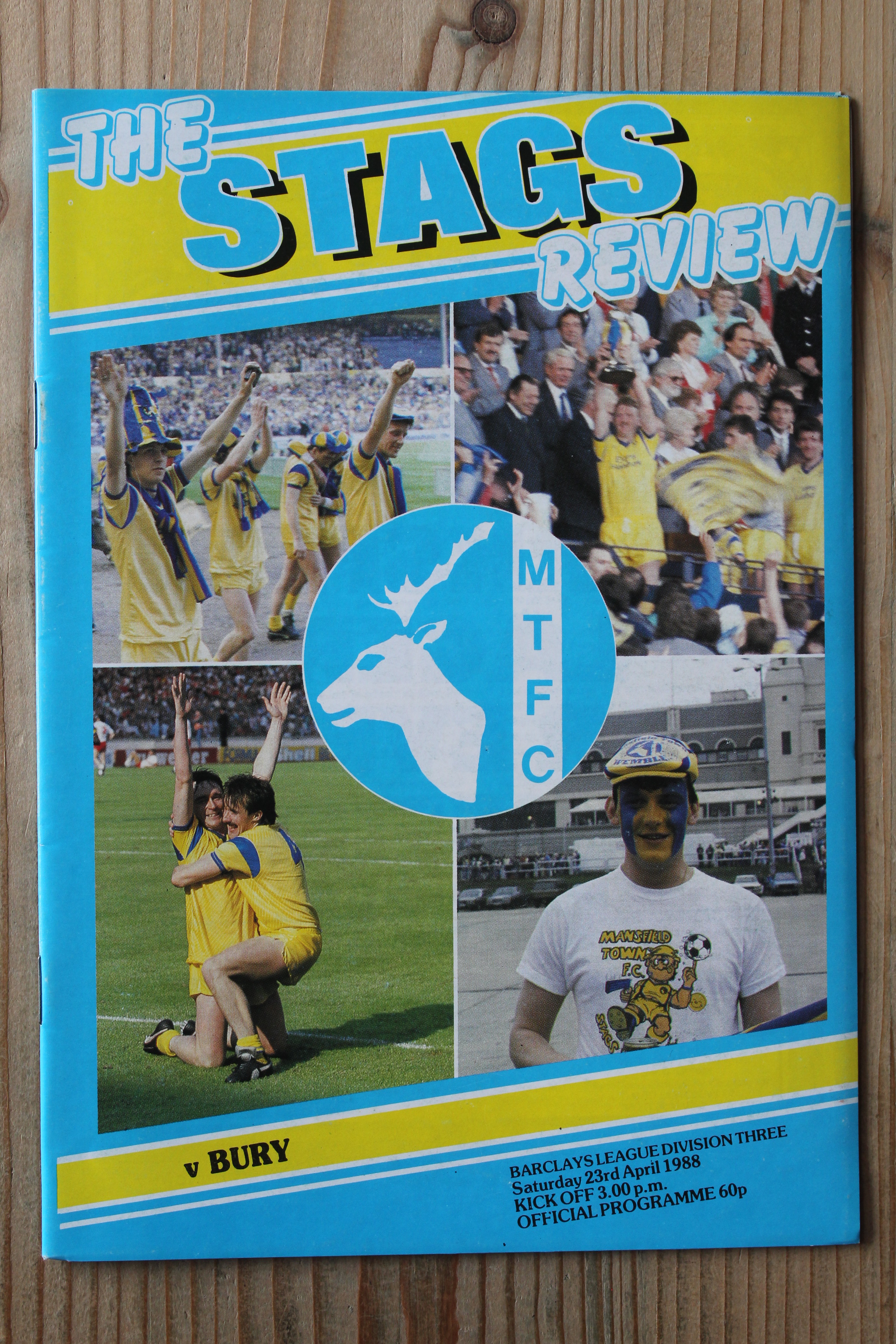 Mansfield Town FC v Bury FC