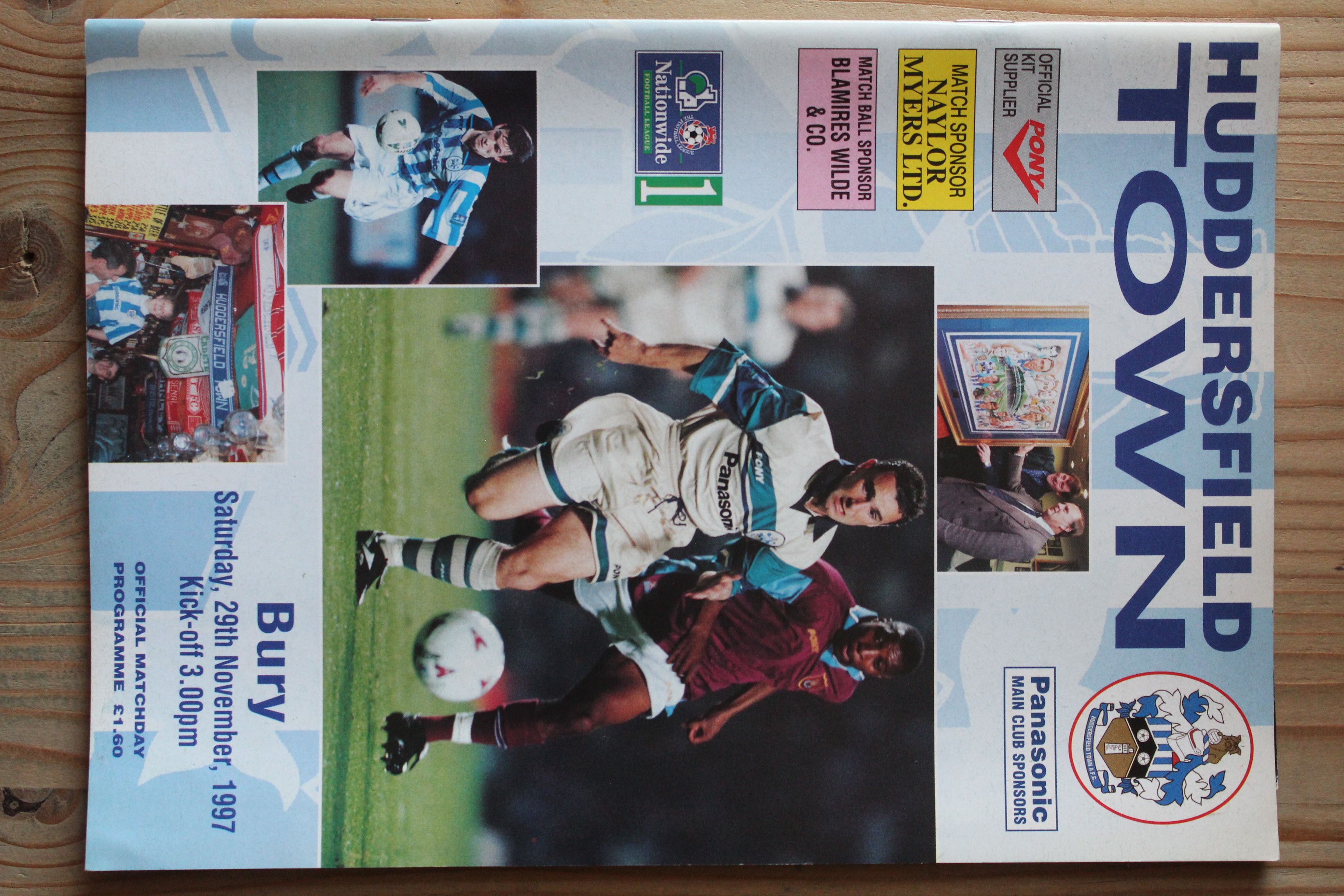 Huddersfield Town FC v Bury FC