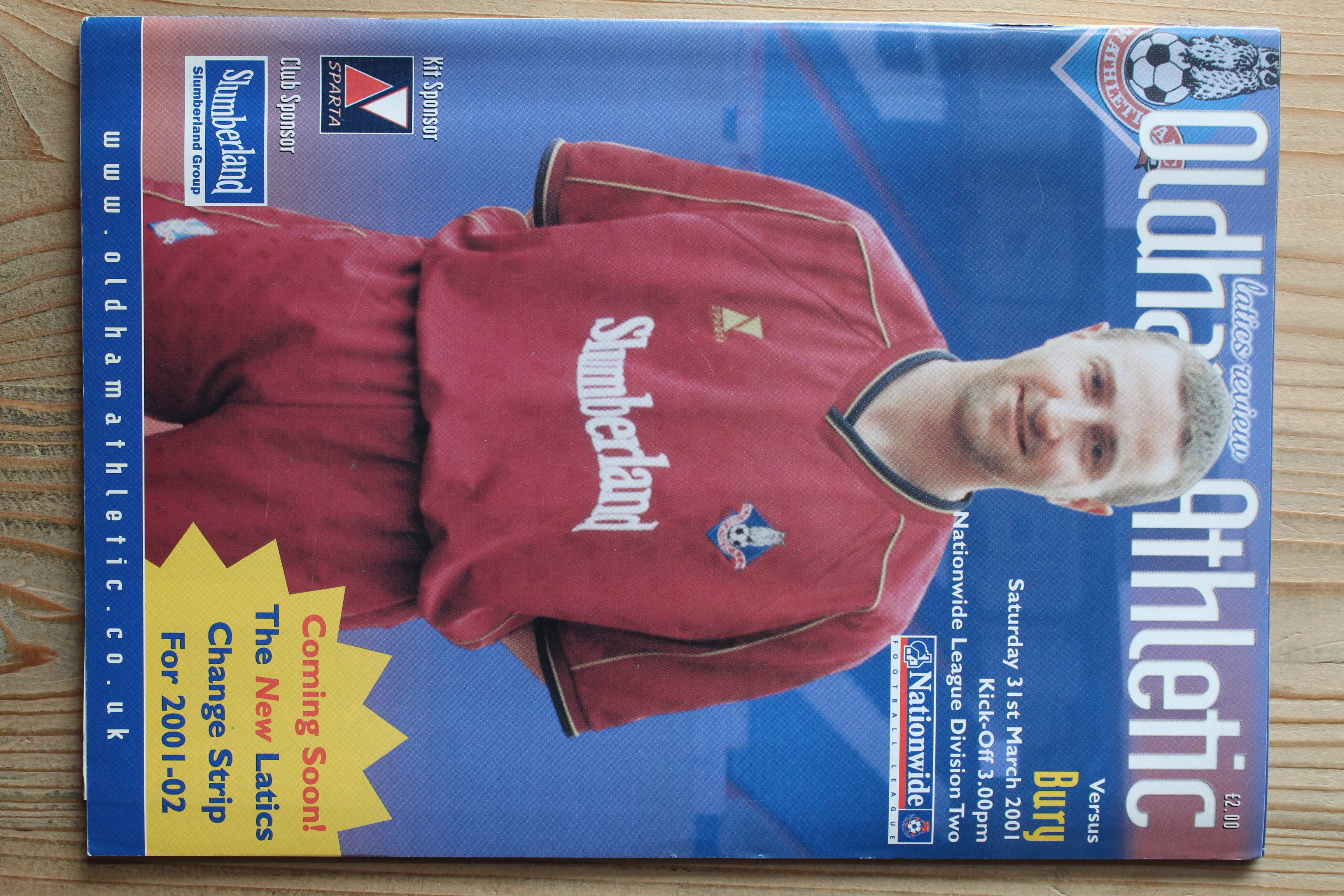 Oldham Athletic FC v Bury FC