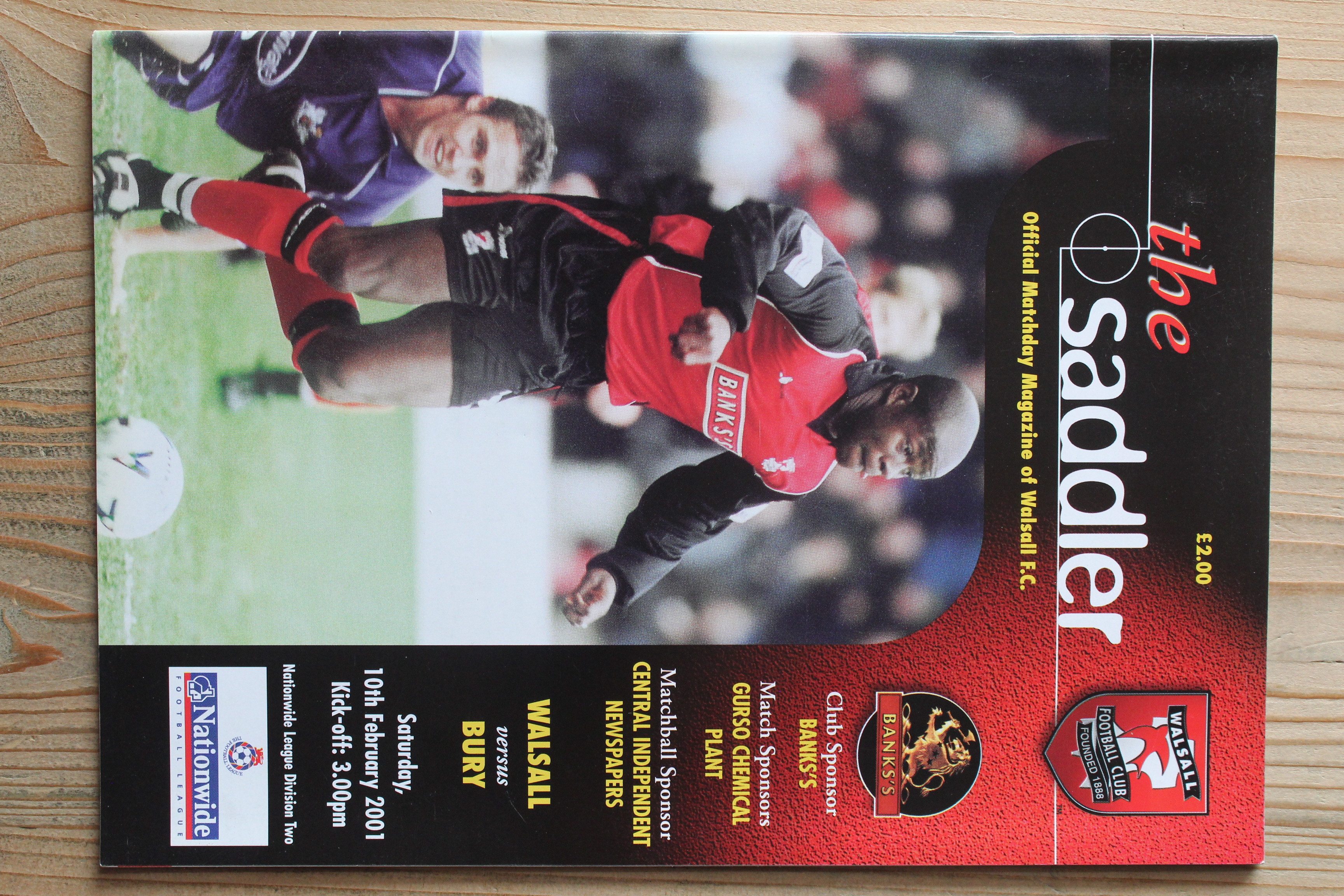 Walsall FC v Bury FC