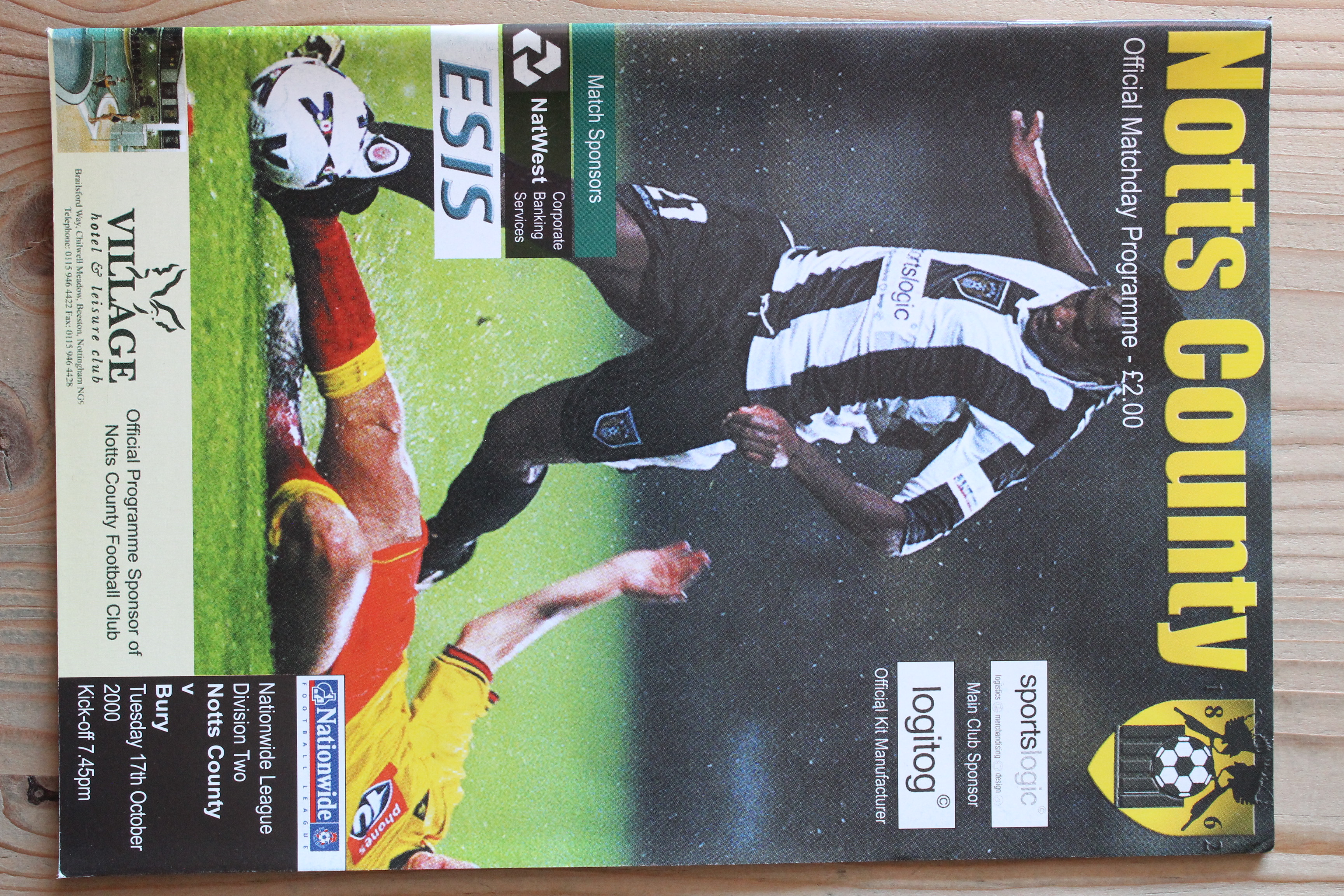 Notts County FC v Bury FC