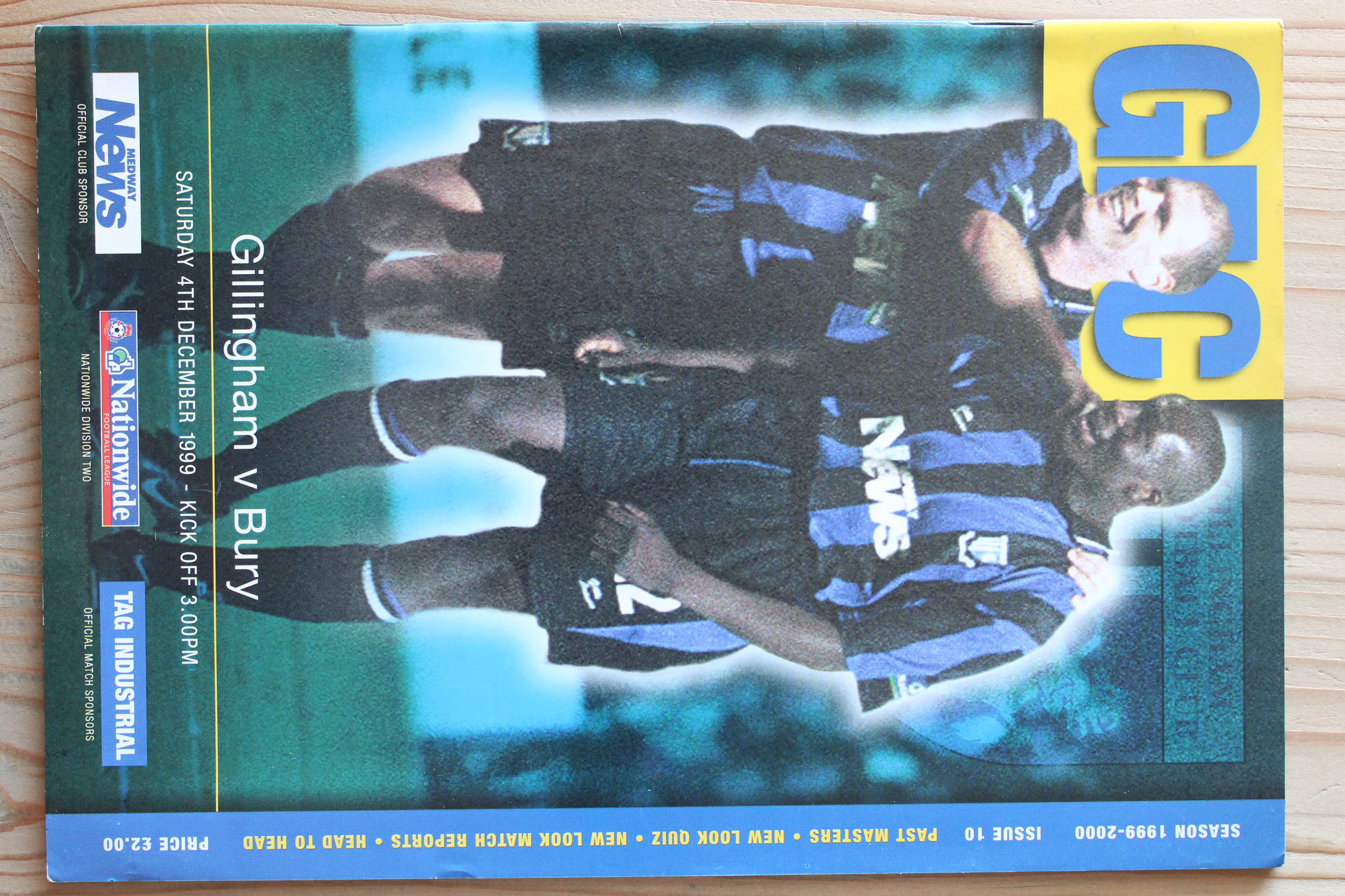 Gillingham FC v Bury FC