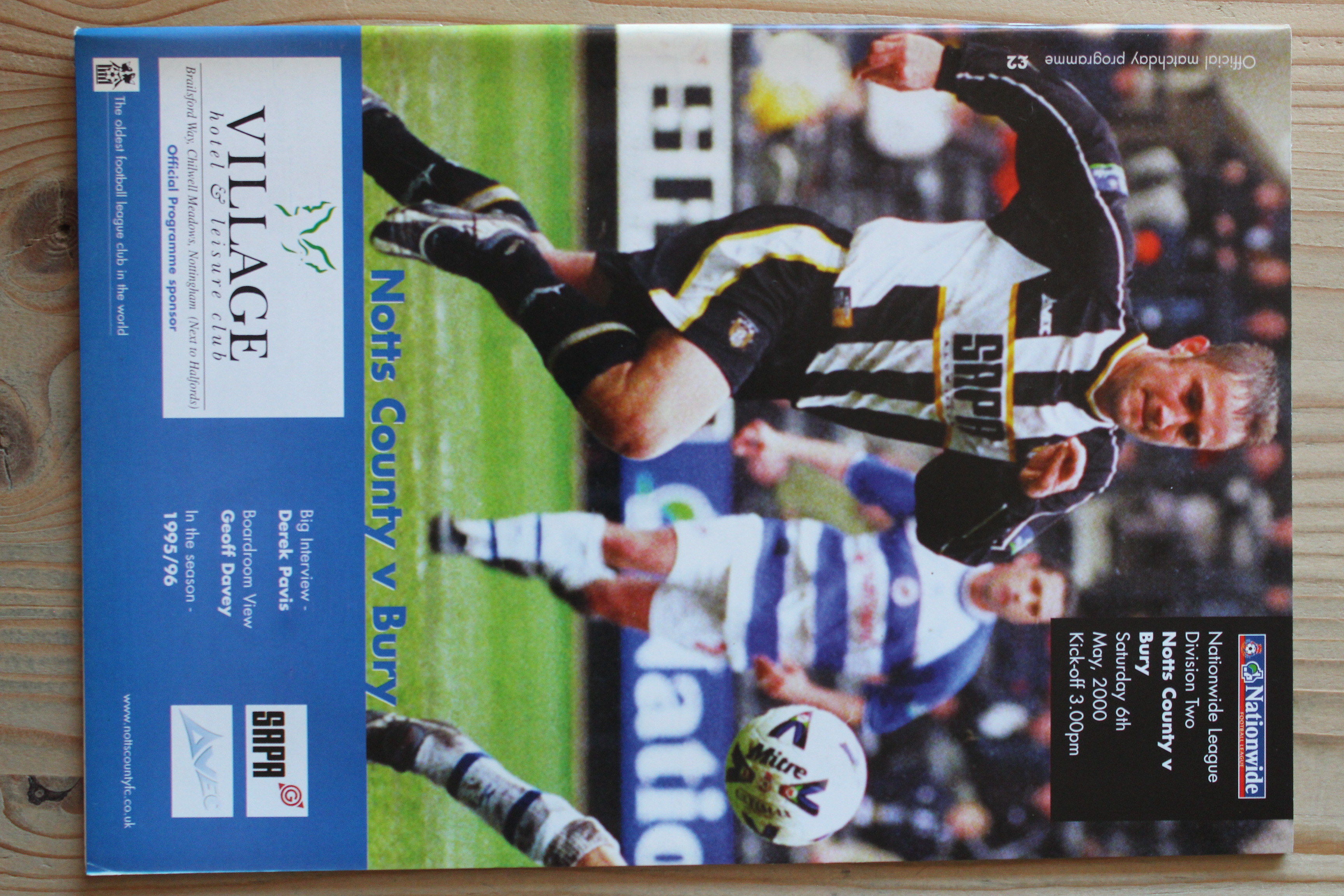 Notts County FC v Bury FC