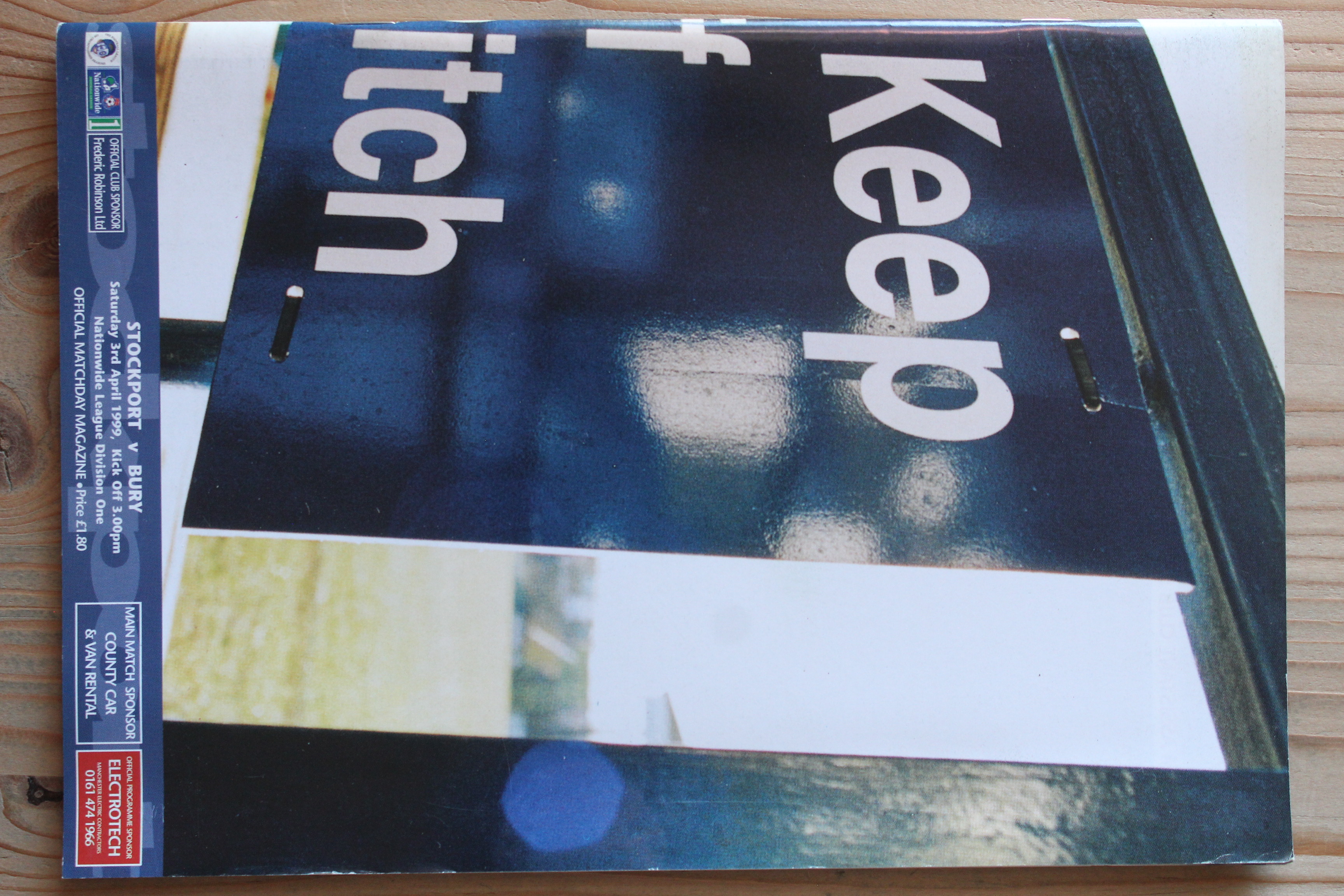 Stockport County FC v Bury FC