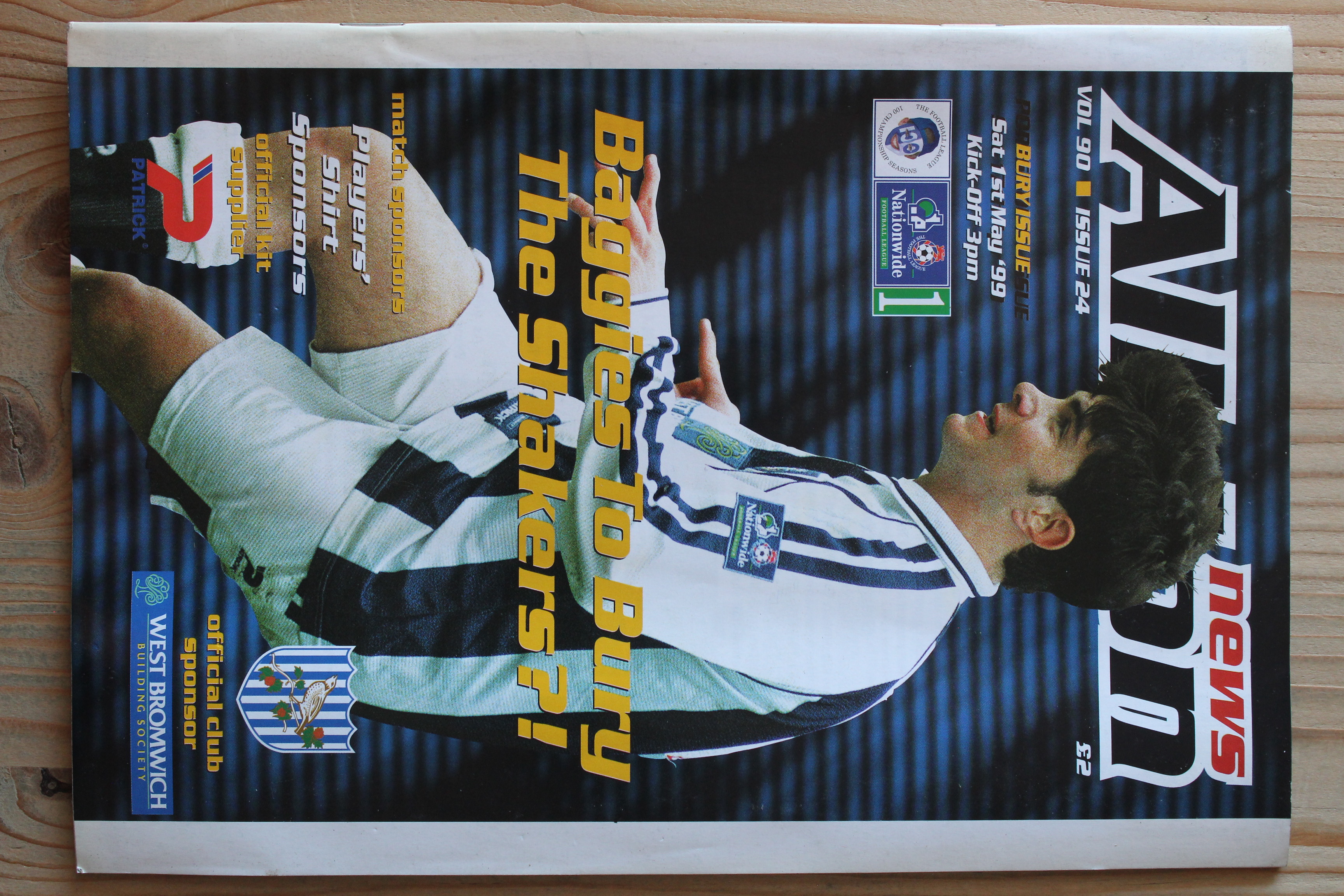 West Bromwich Albion FC  v Bury FC