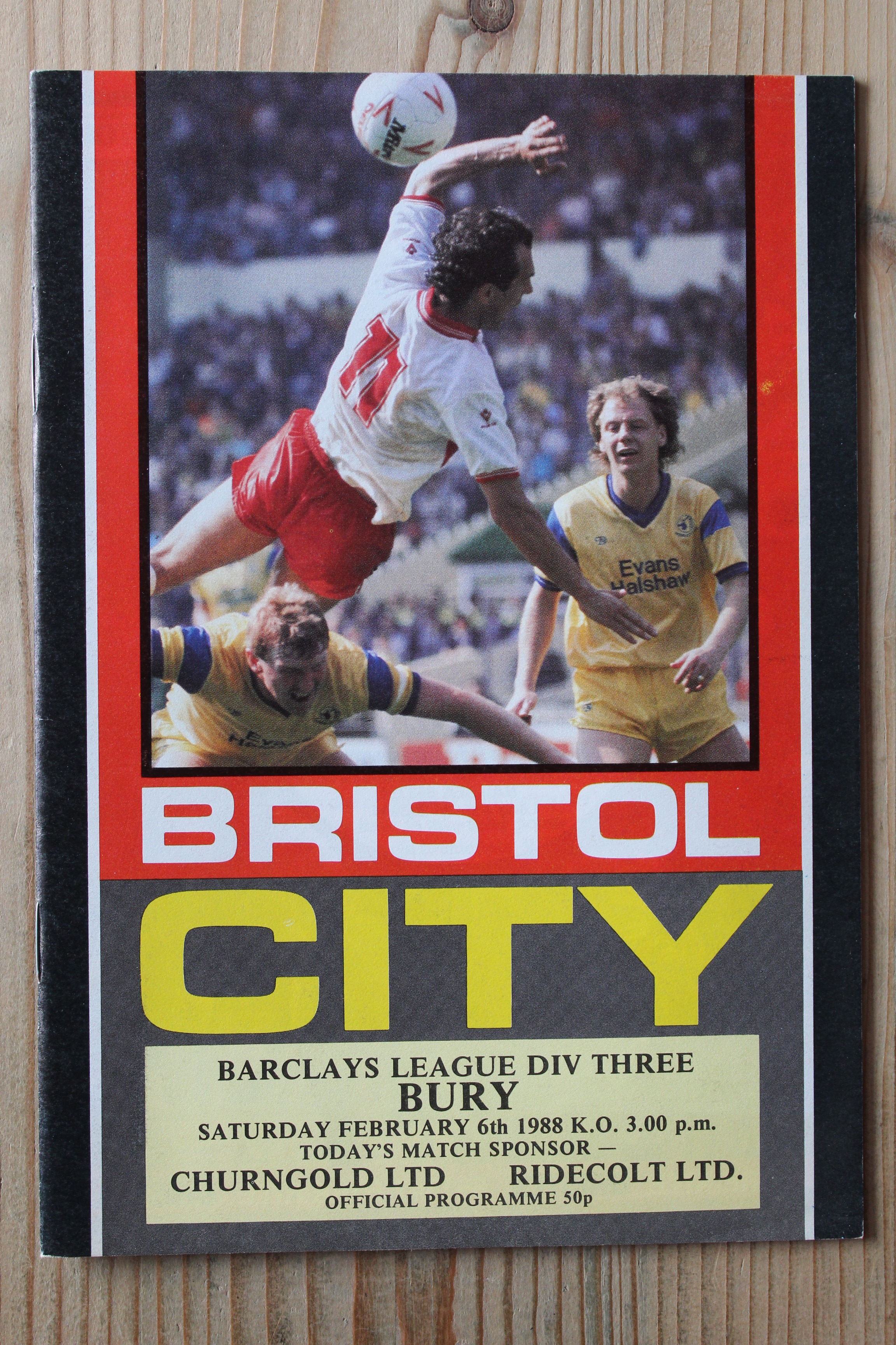 Bristol City FC v Bury FC