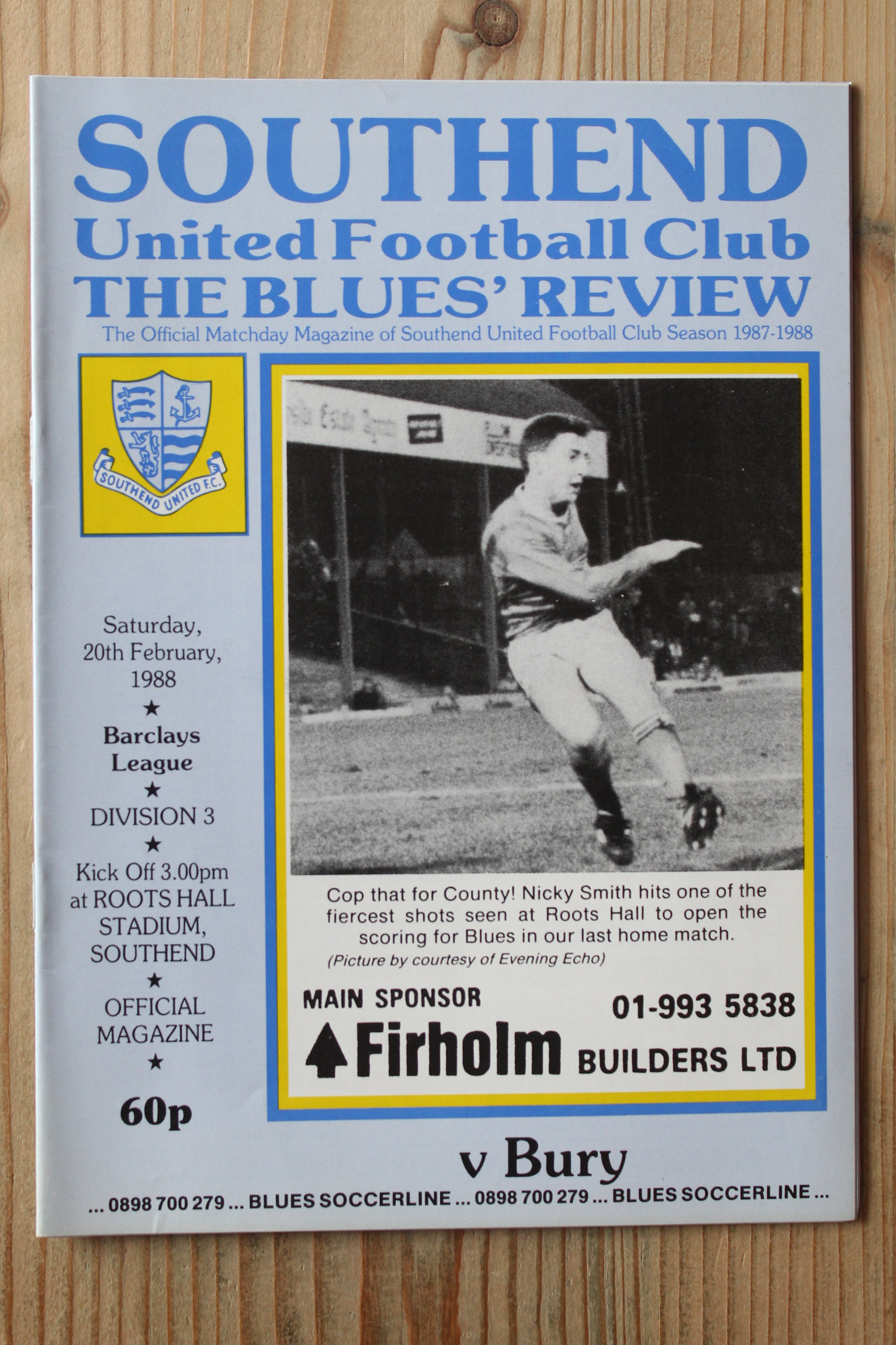 Southend United FC v Bury FC