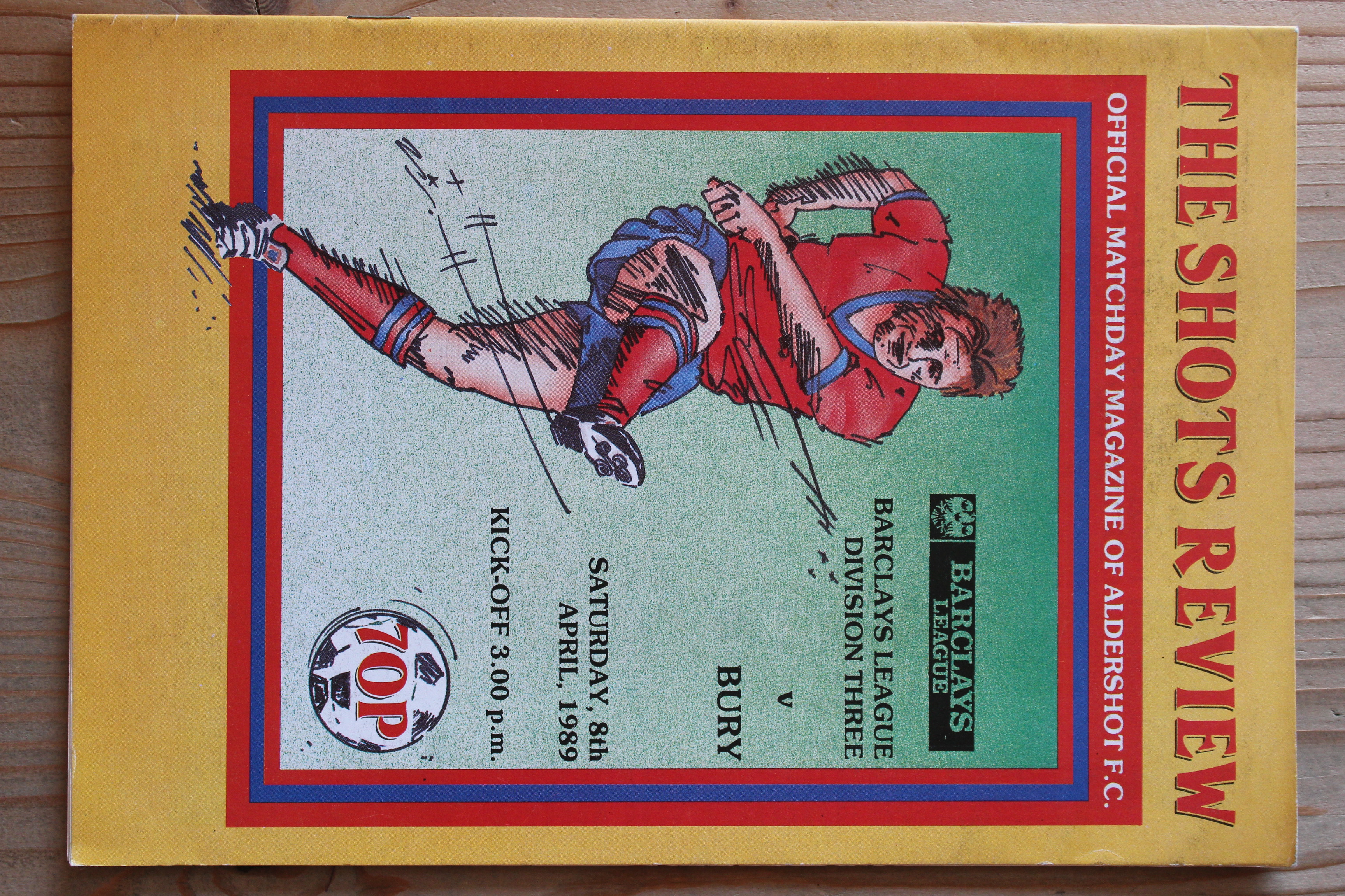 Aldershot F.C v Bury FC