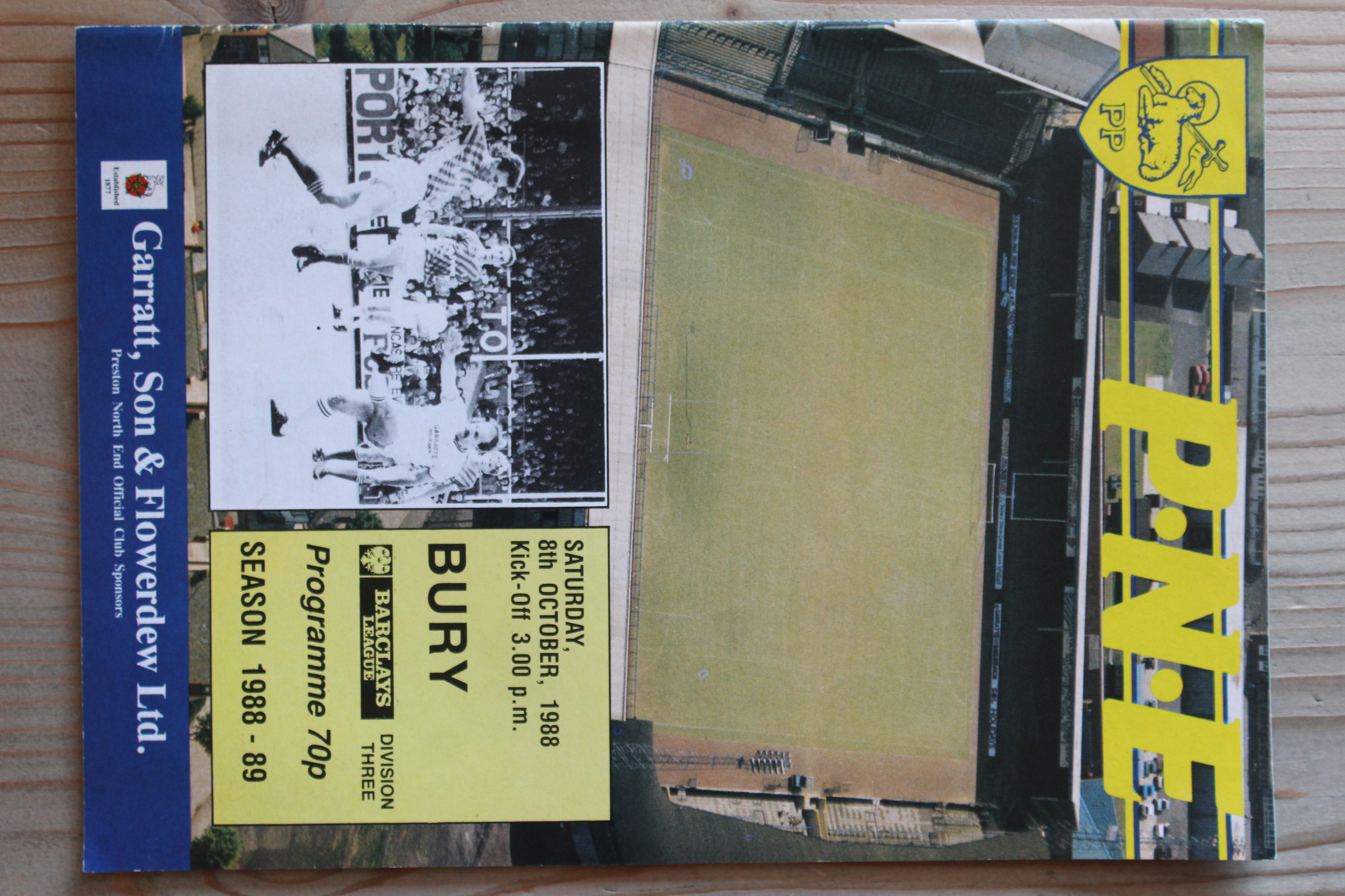 Preston North End FC v Bury FC