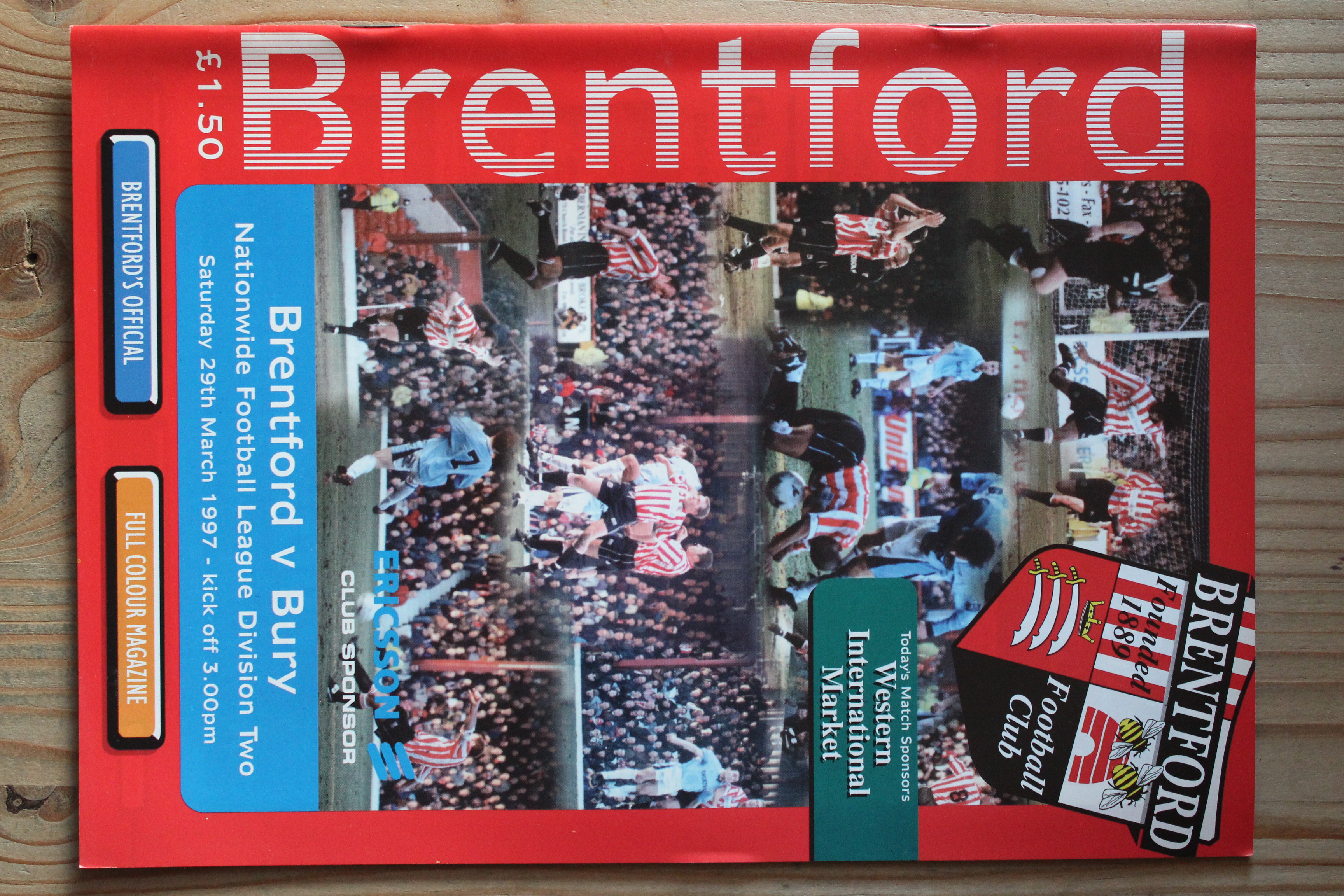 Brentford FC v Bury FC