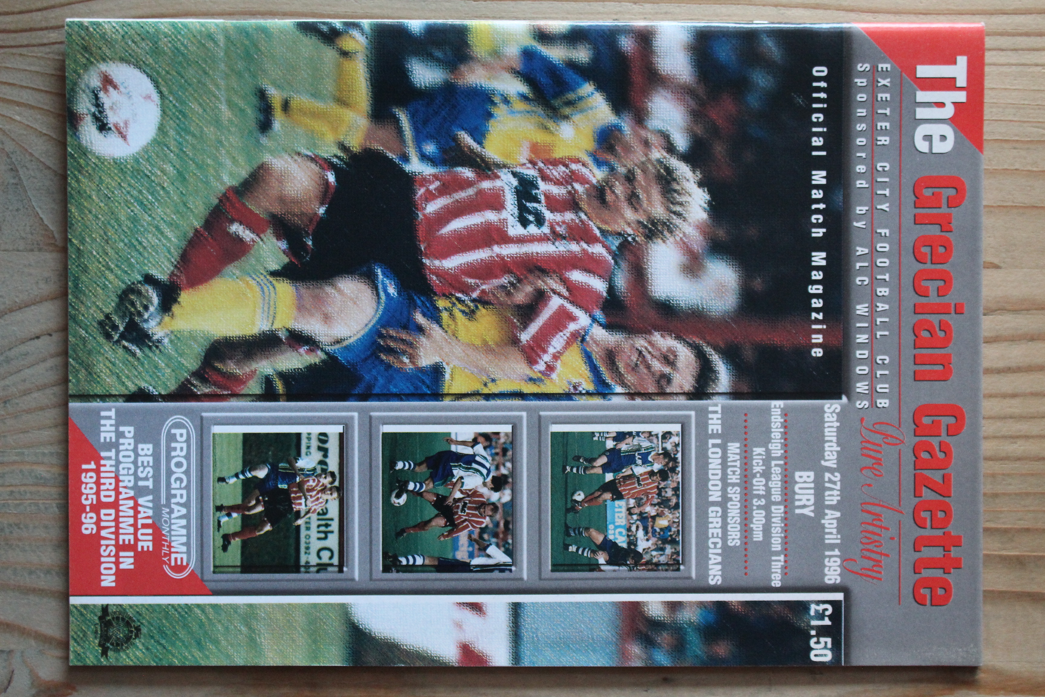 Exeter City FC v Bury FC