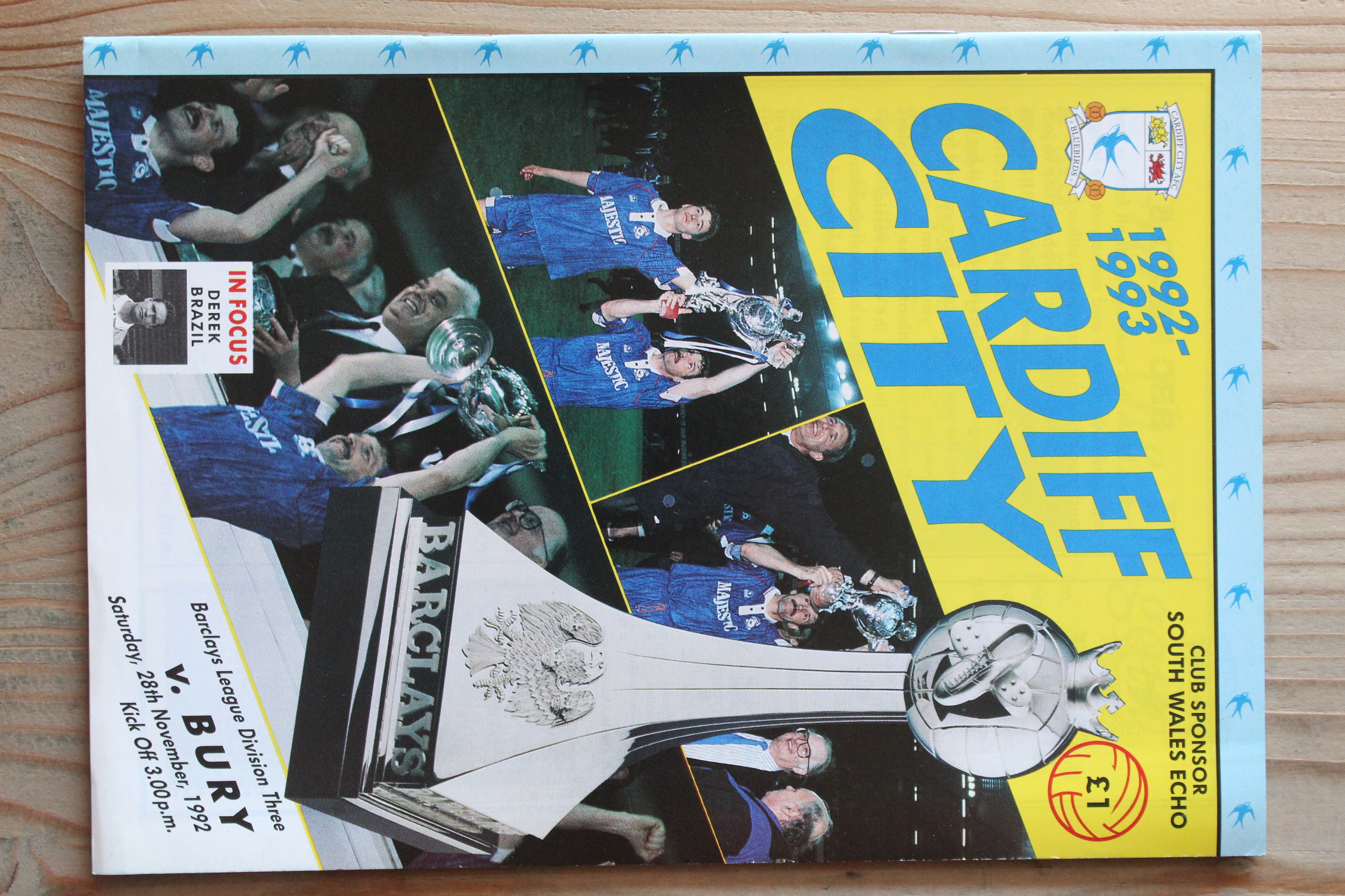 Cardiff City FC v Bury FC