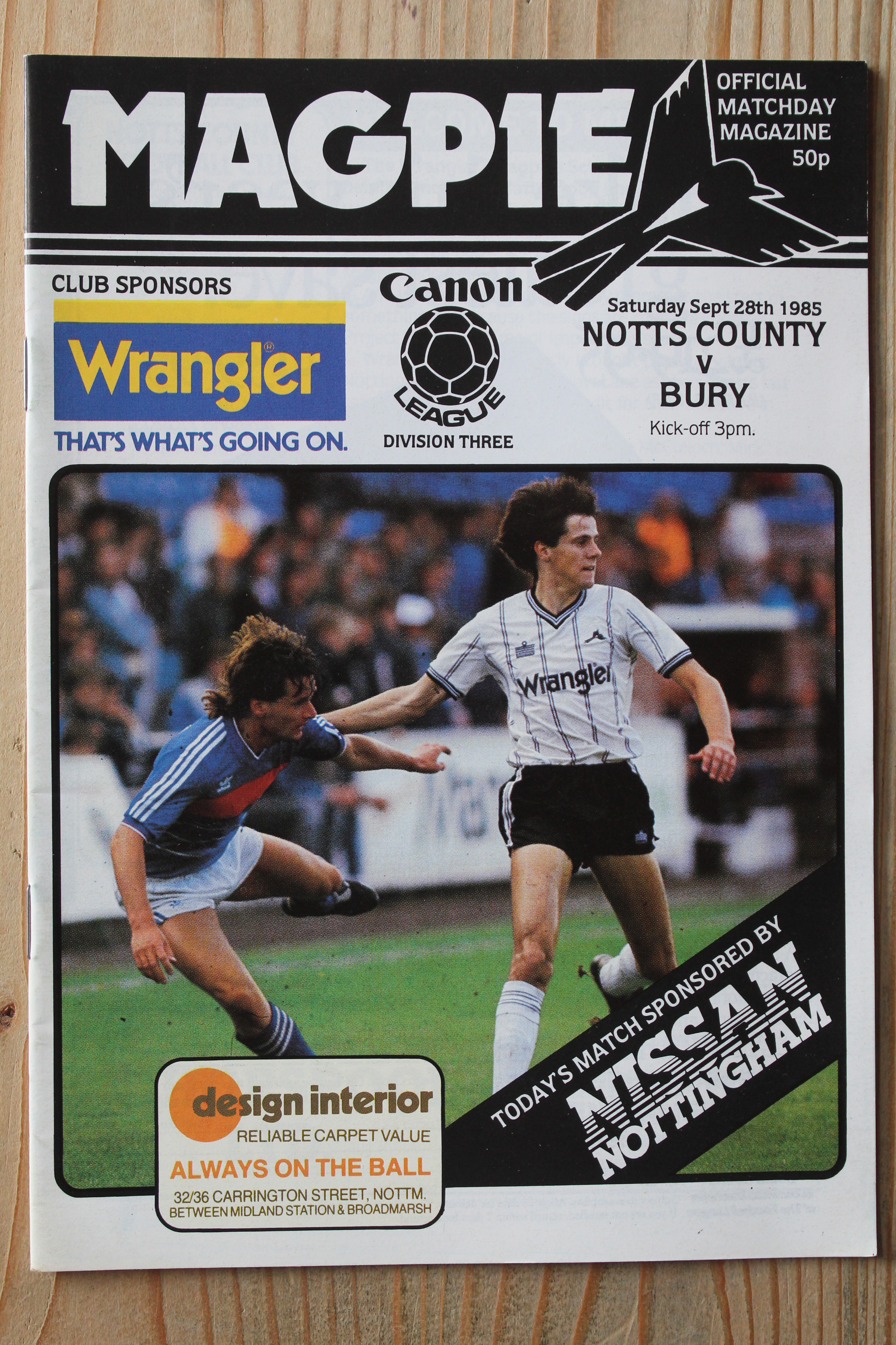 Notts County FC v Bury FC