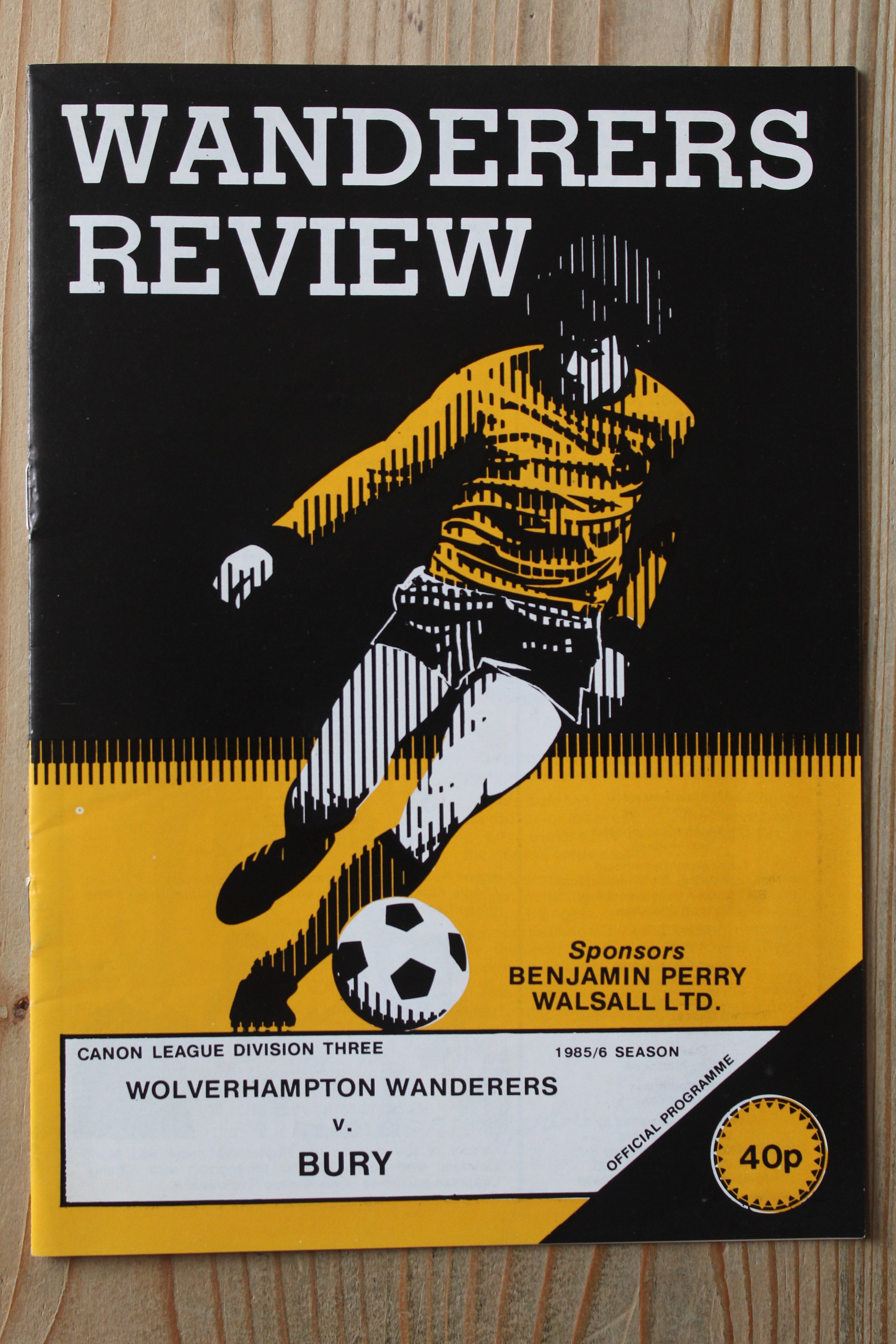 Wolverhampton Wanderers FC v Bury FC