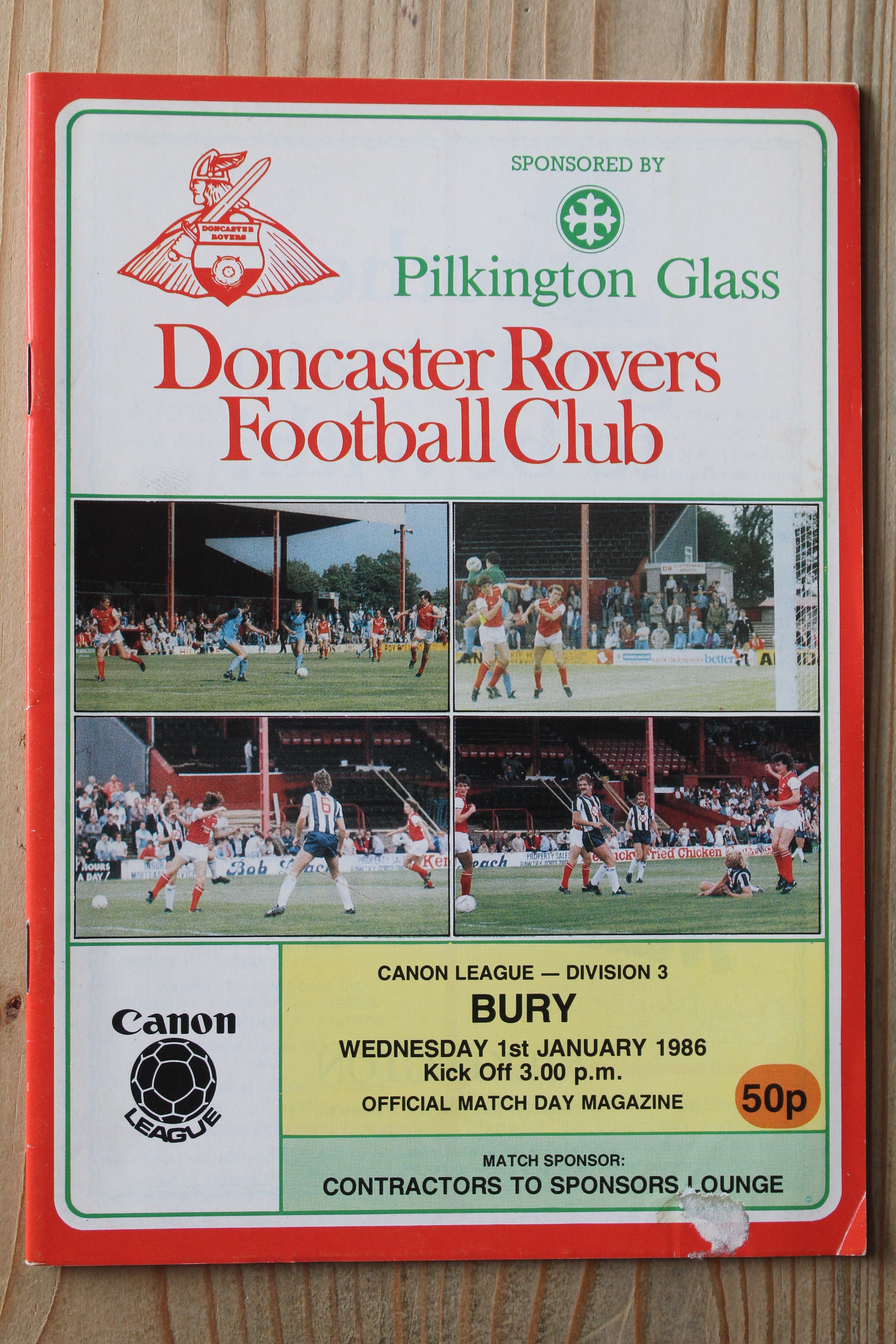 Doncaster Rovers FC v Bury FC