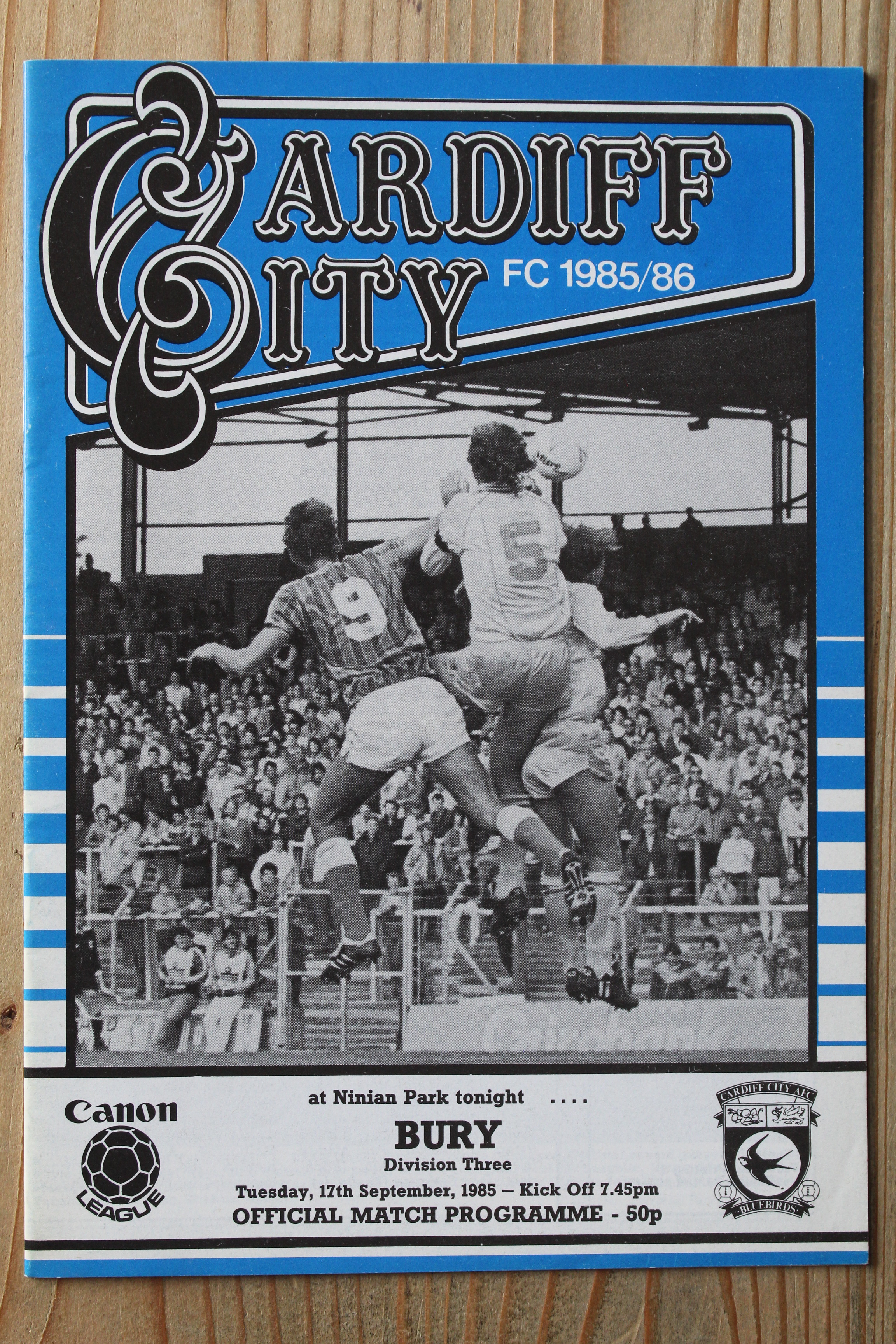 Cardiff City FC v Bury FC