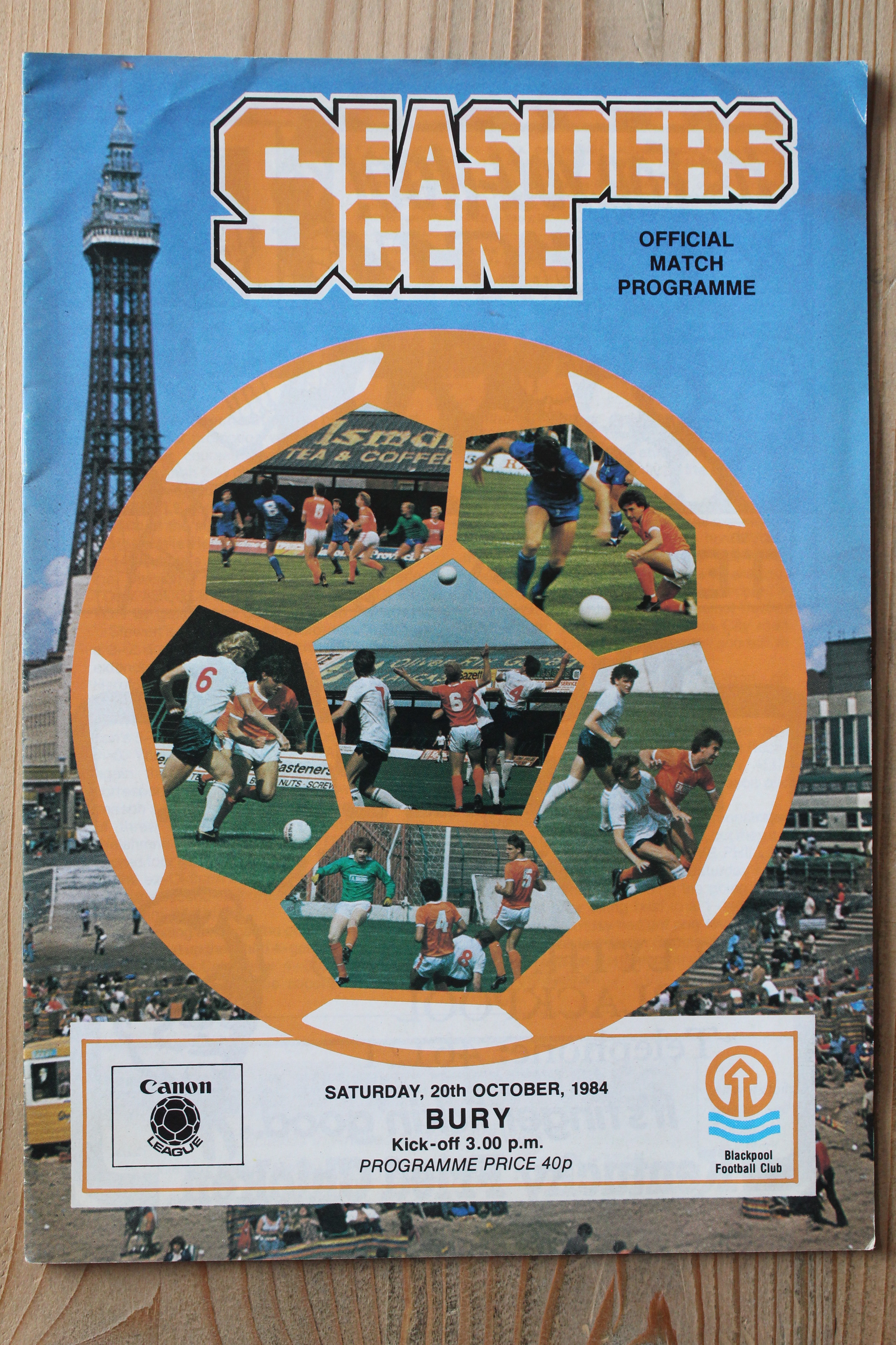 Blackpool FC v Bury FC