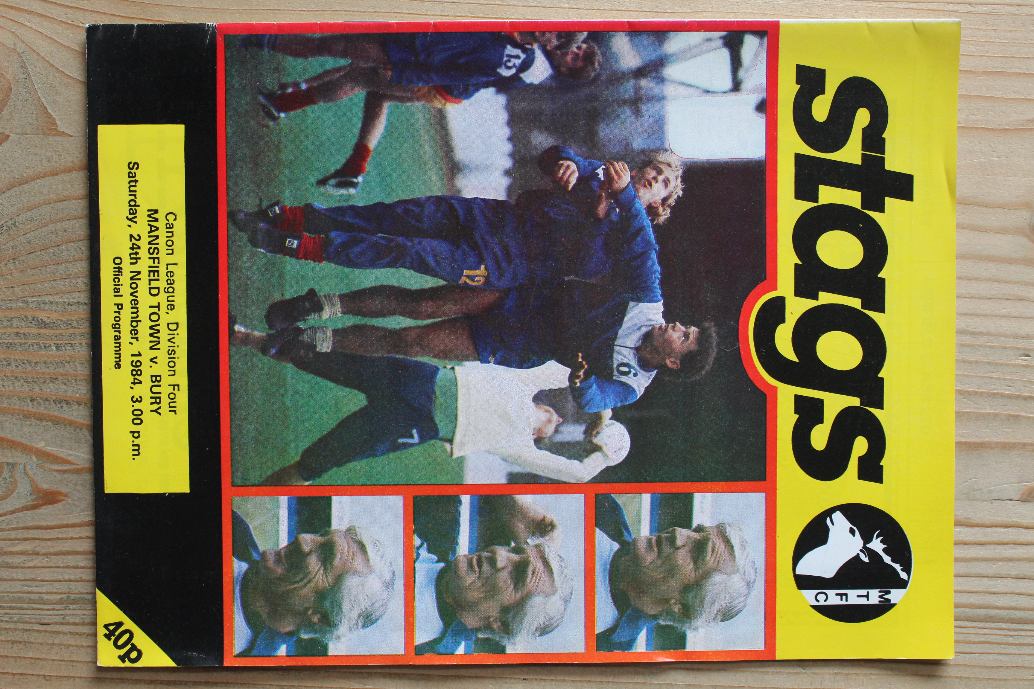 Mansfield Town FC v Bury FC