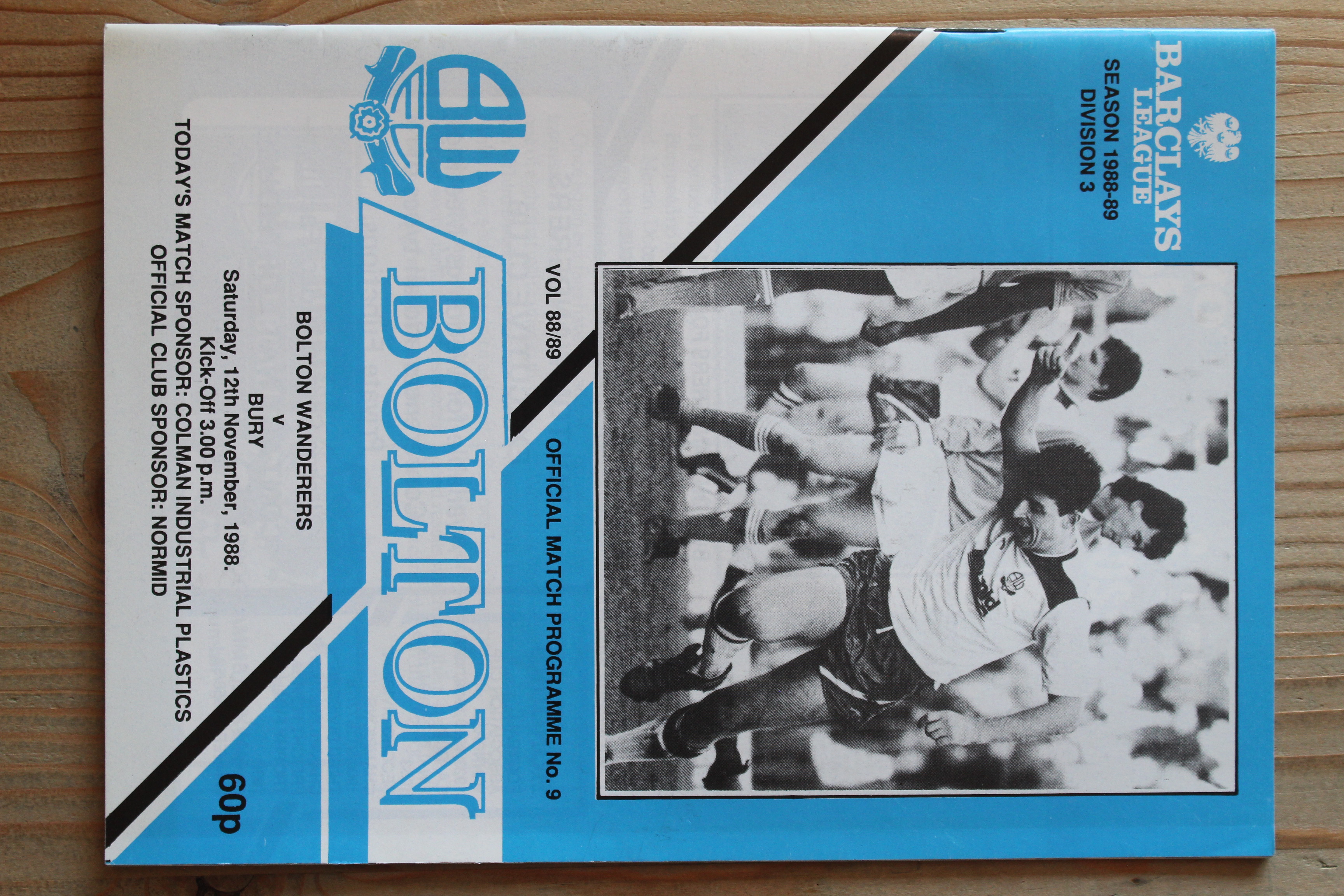 Bolton Wanderers FC v Bury FC