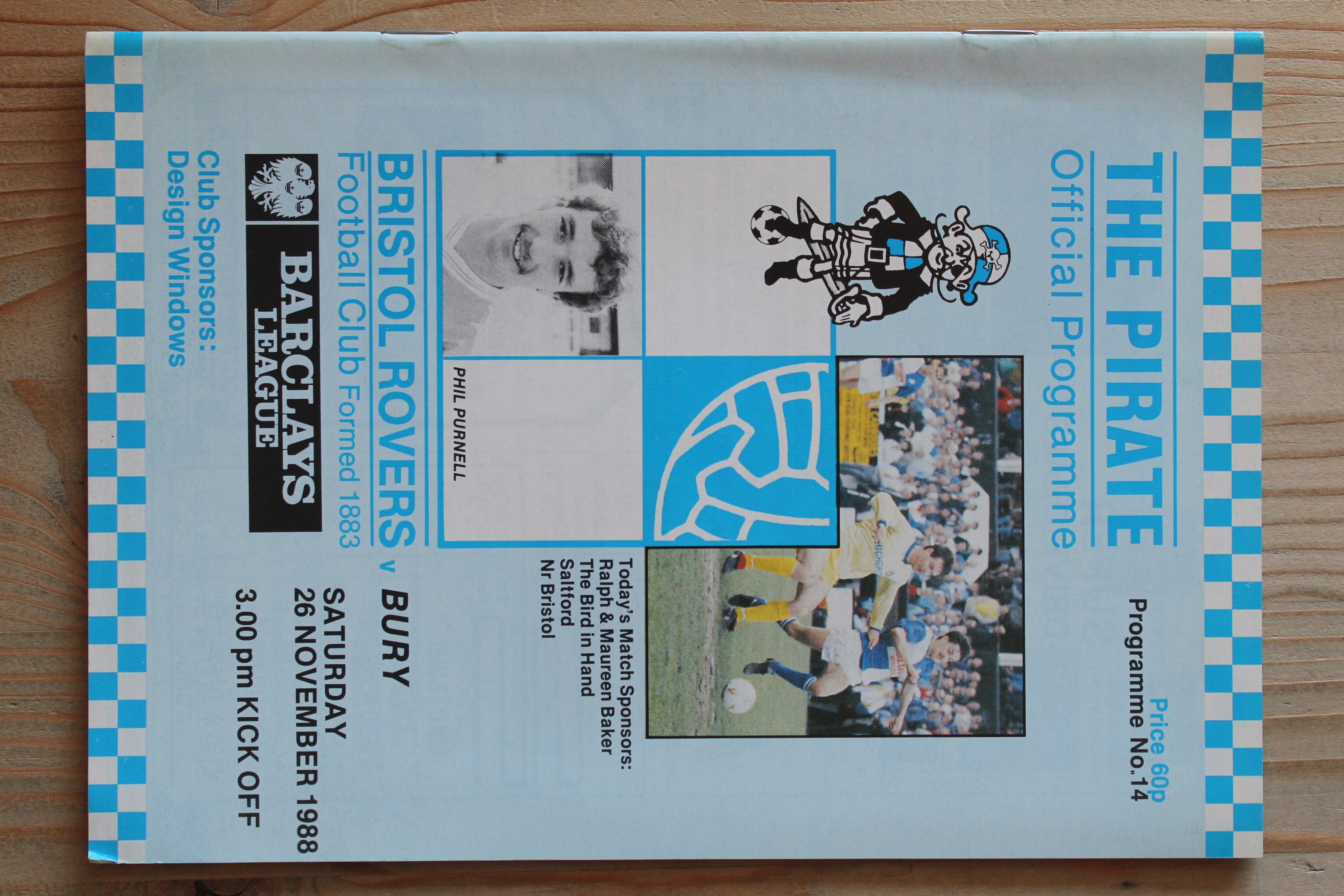 Bristol Rovers FC v Bury FC