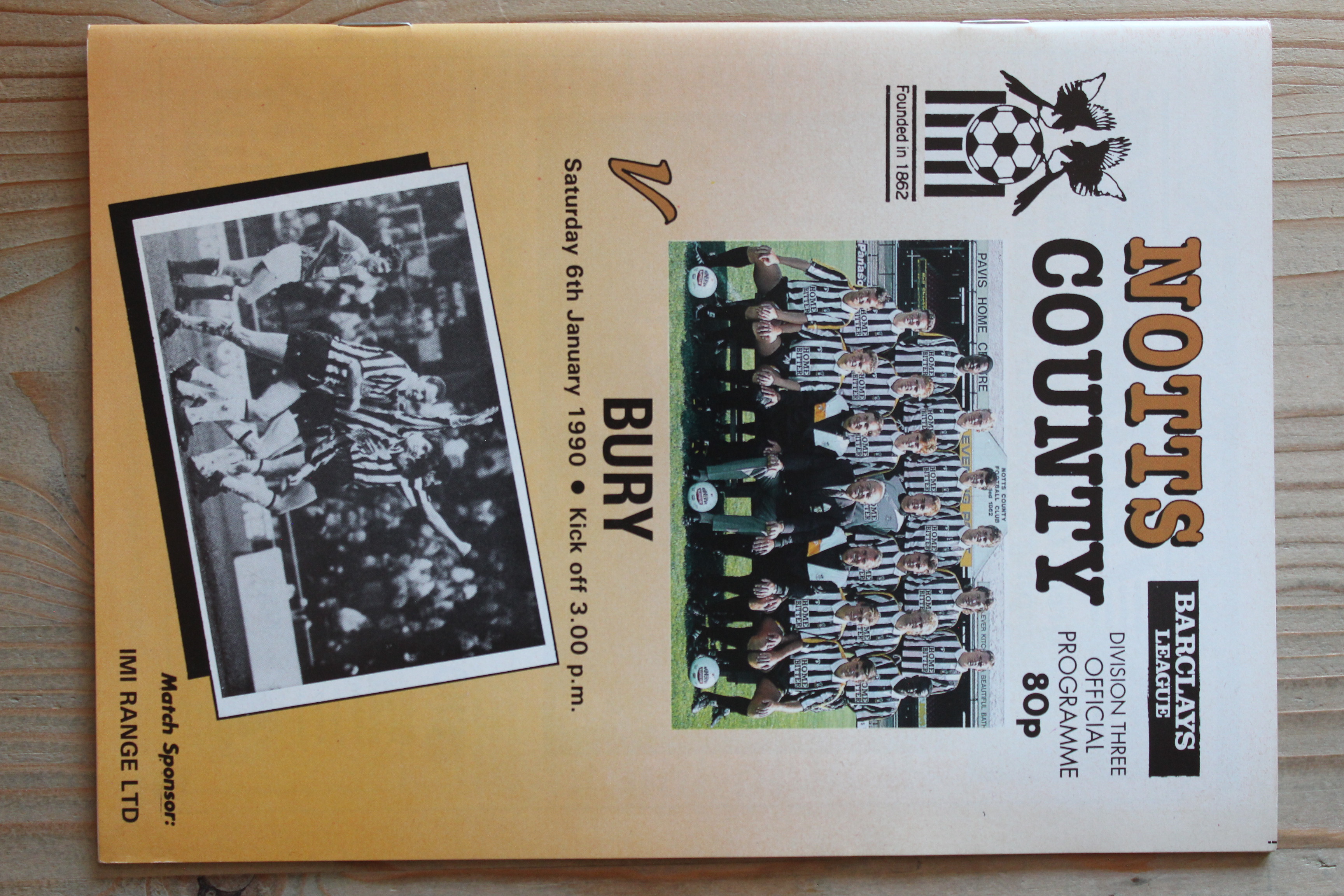 Notts County FC v Bury FC