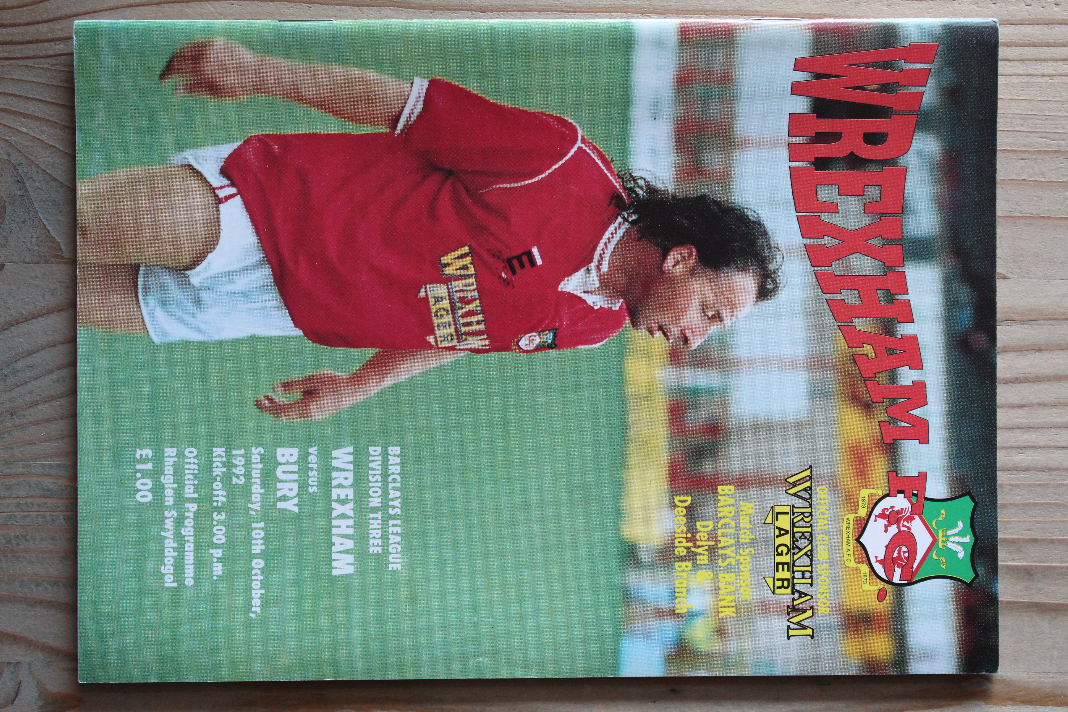 Wrexham FC v Bury FC