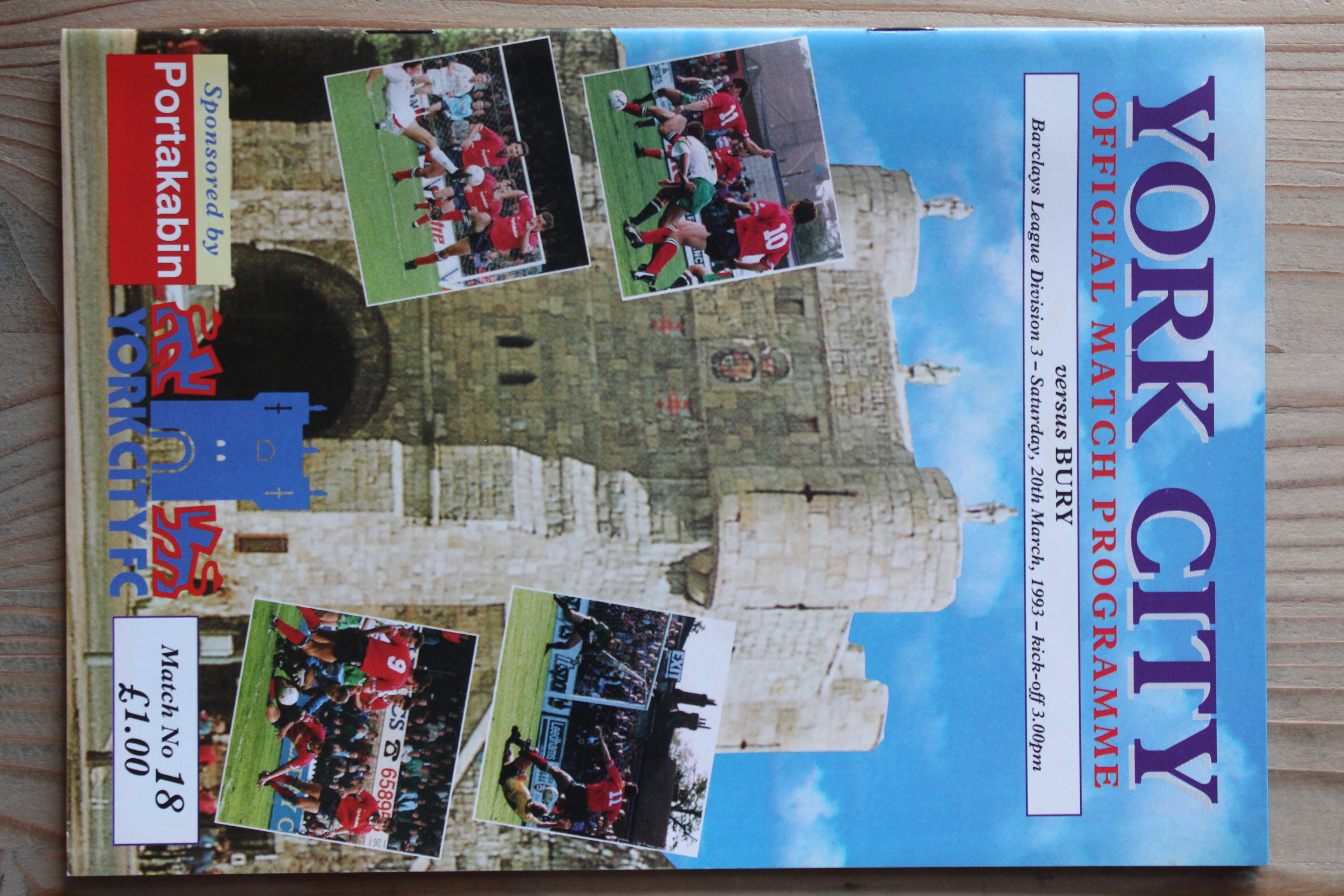 York City FC v Bury FC