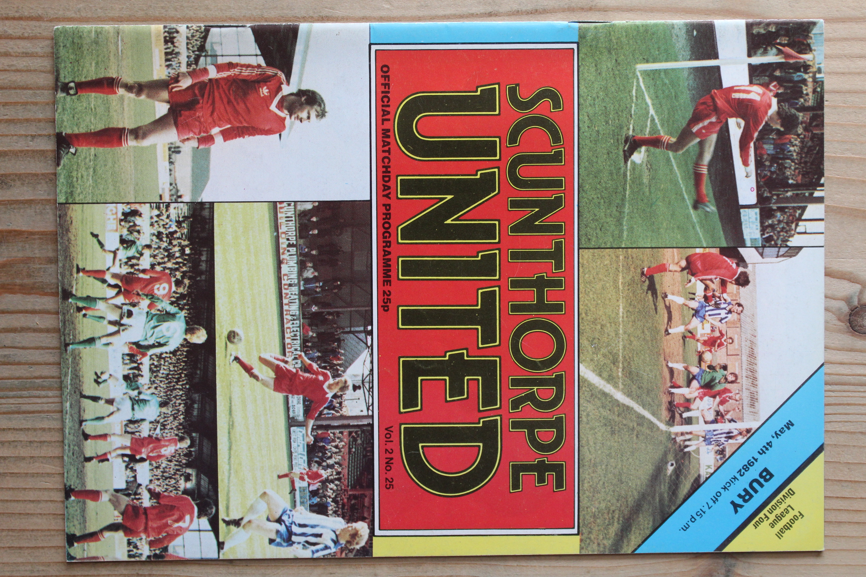 Scunthorpe United FC v Bury FC