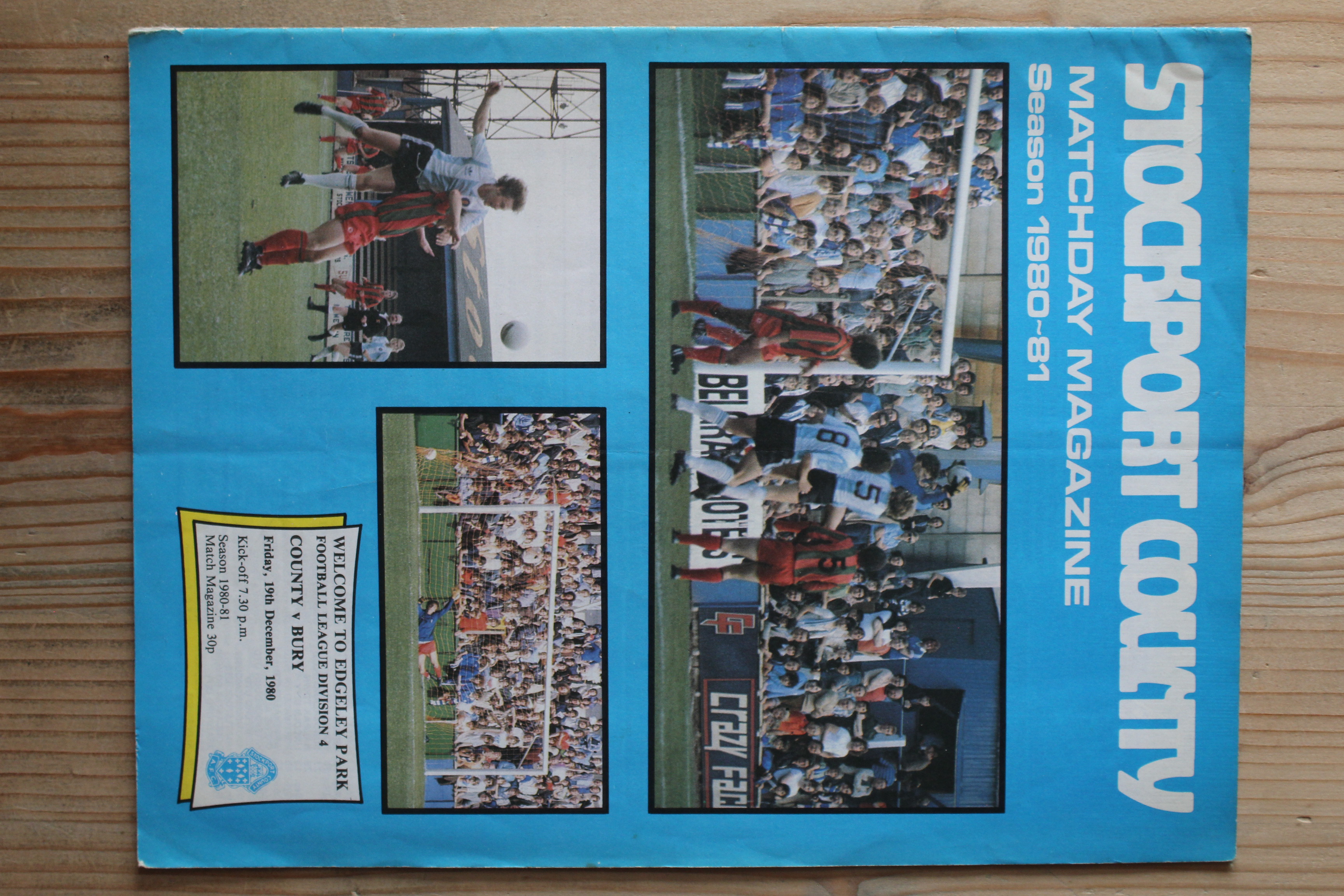 Stockport County FC v Bury FC