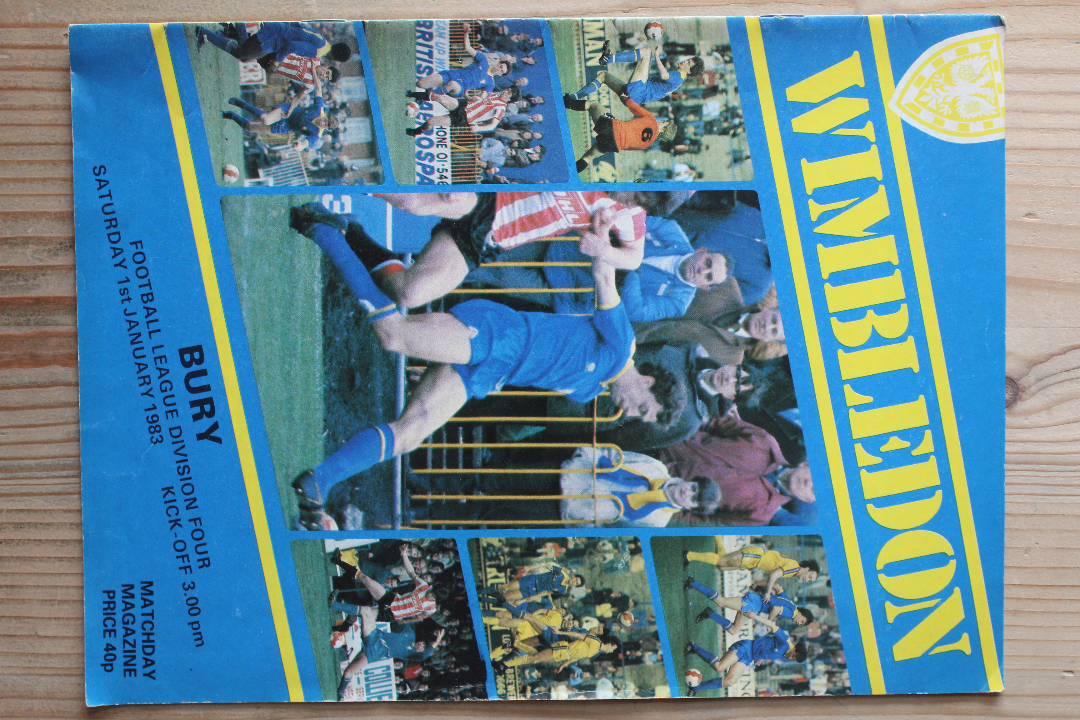 Wimbledon v Bury FC