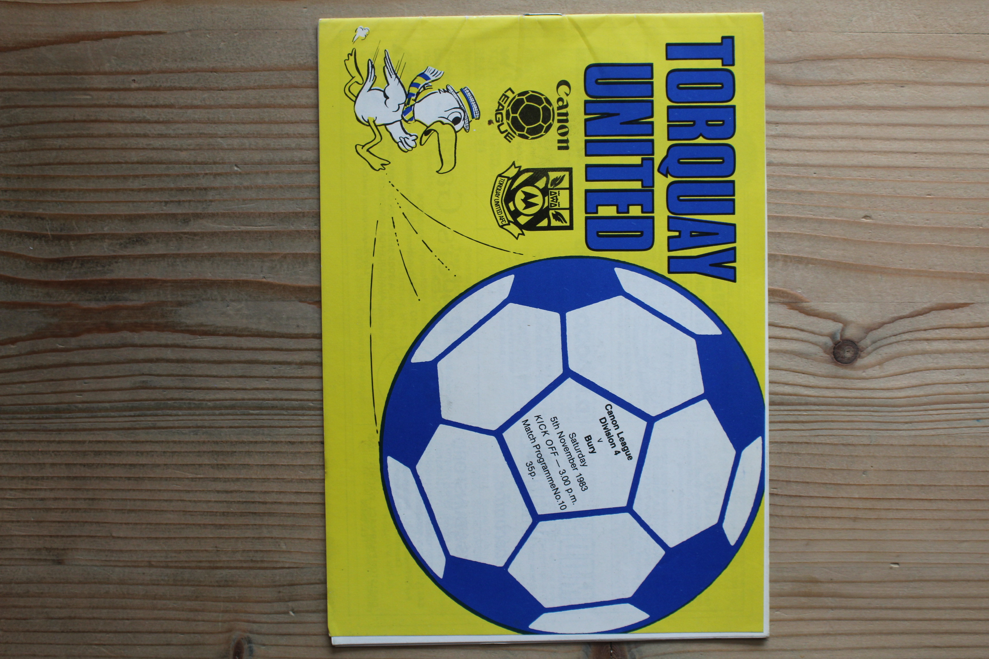 Torquay United FC v Bury FC