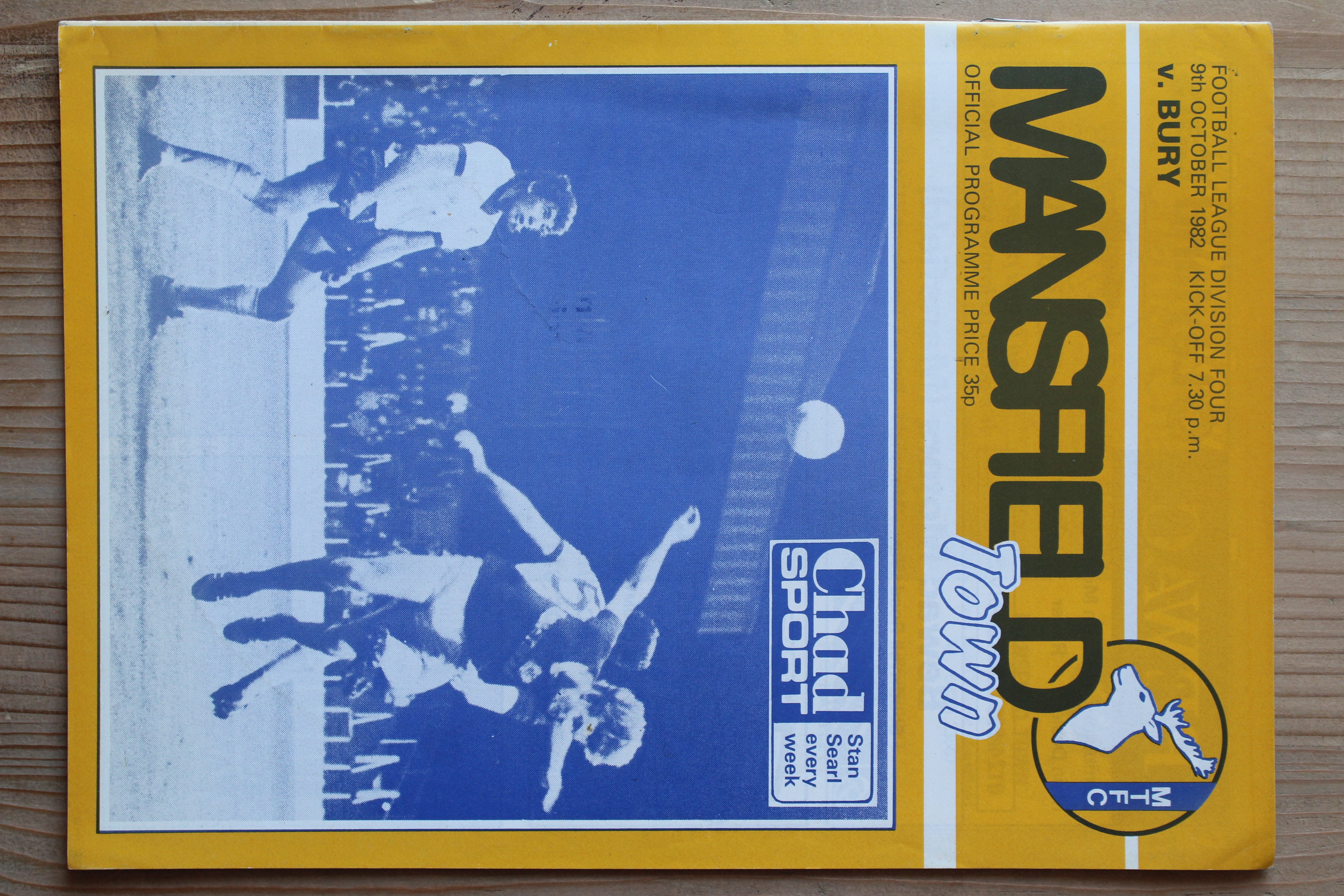 Mansfield Town FC v Bury FC