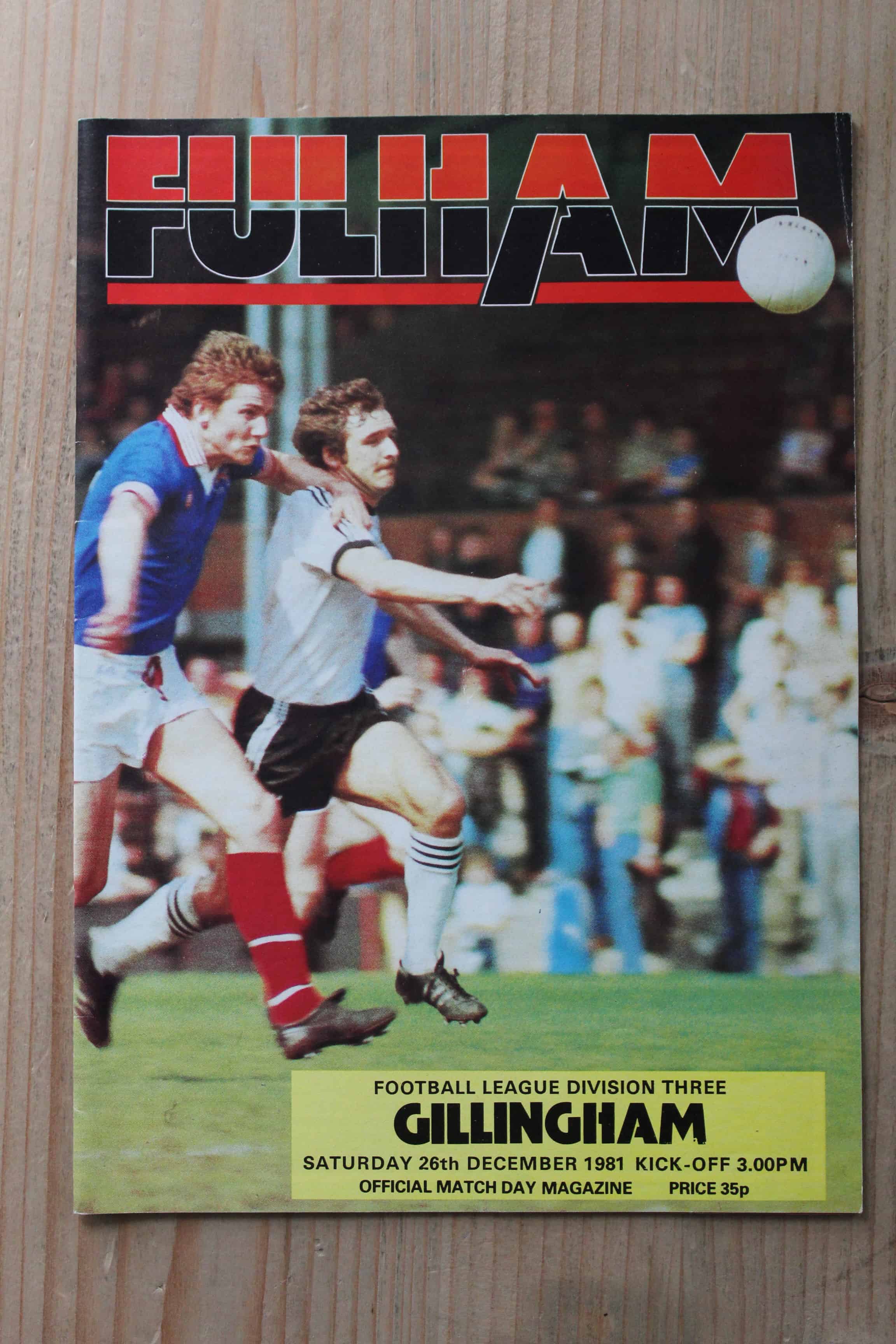 Fulham FC v Gillingham FC