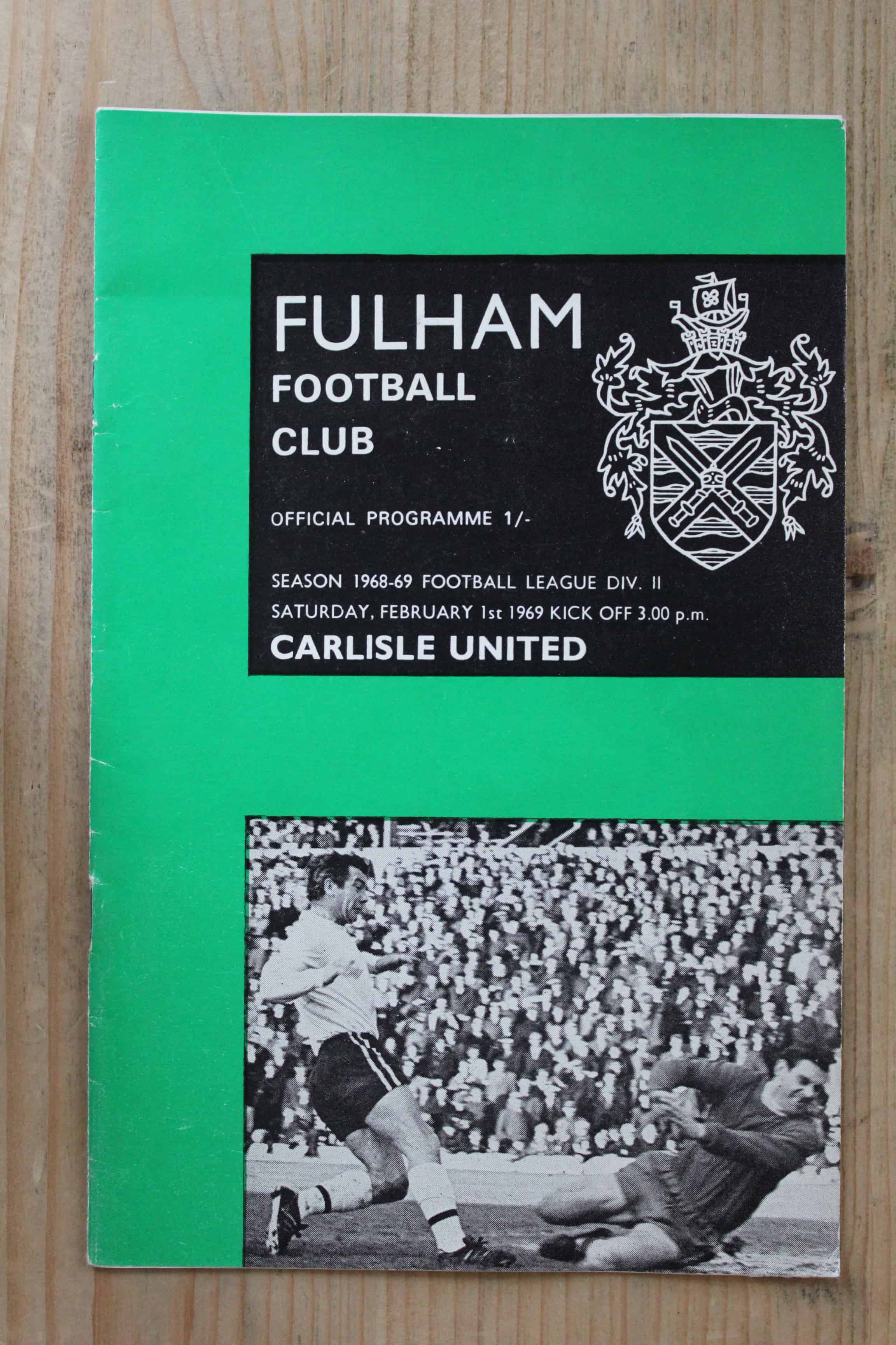 Fulham FC v Carlisle United FC