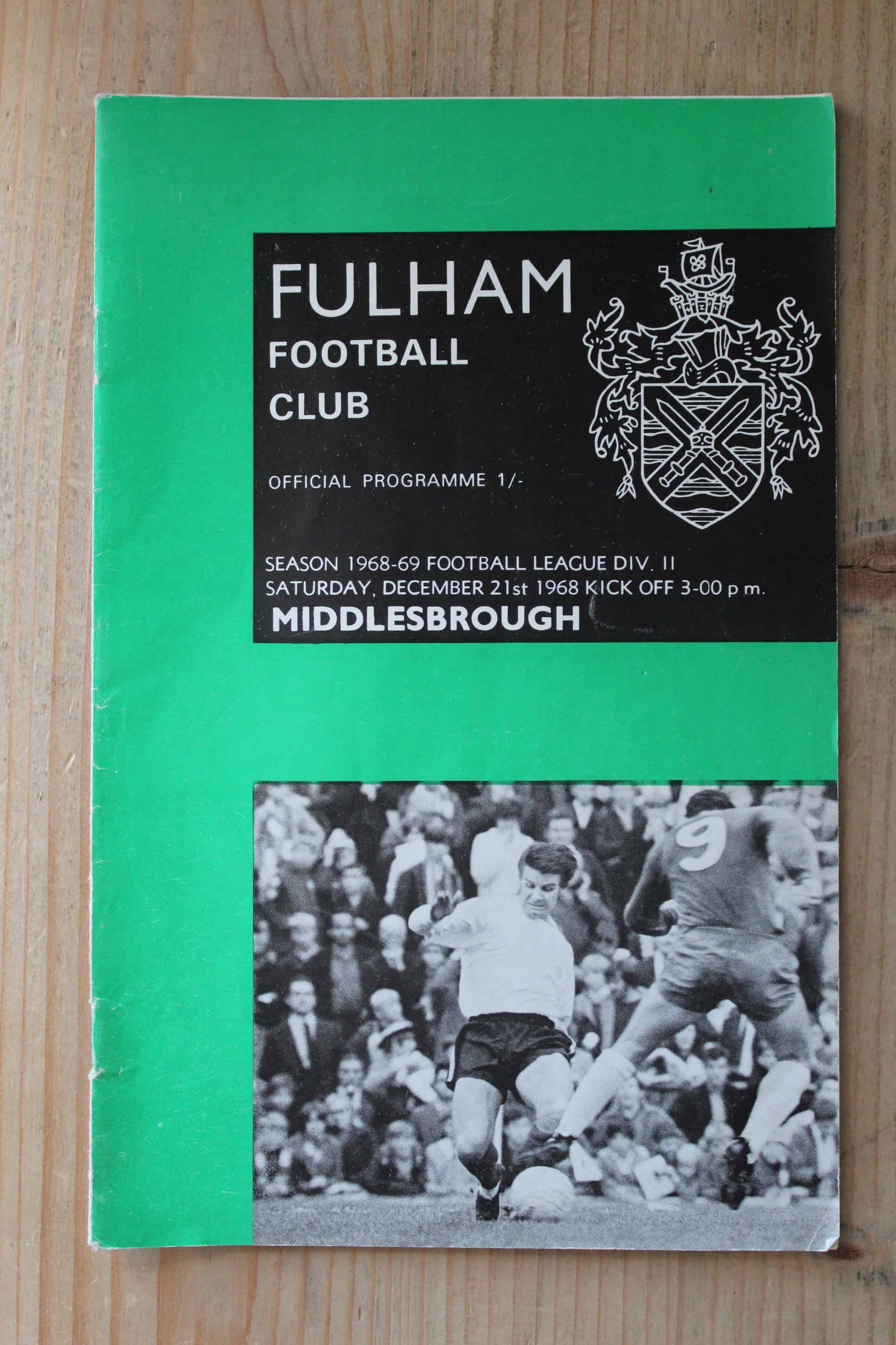 Fulham FC v Middlesbrough FC