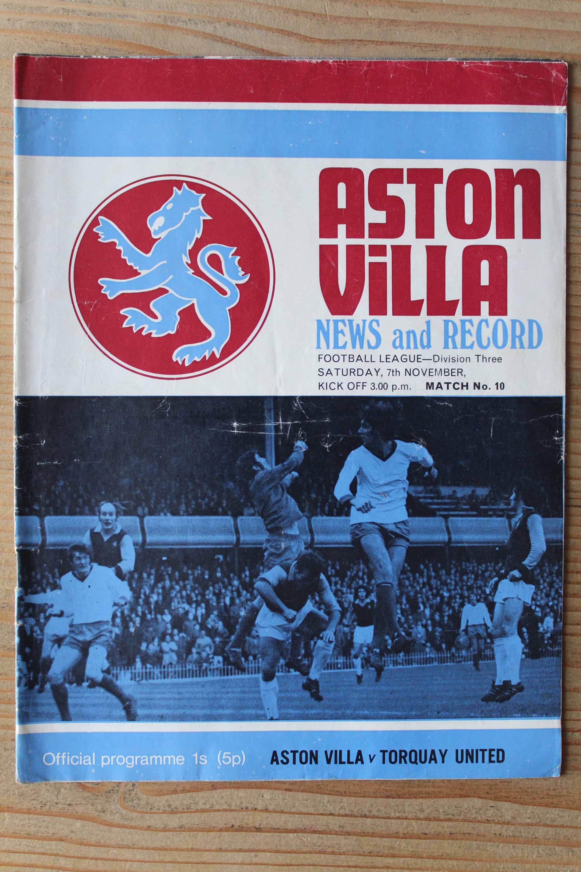 Aston Villa FC v Torquay United FC