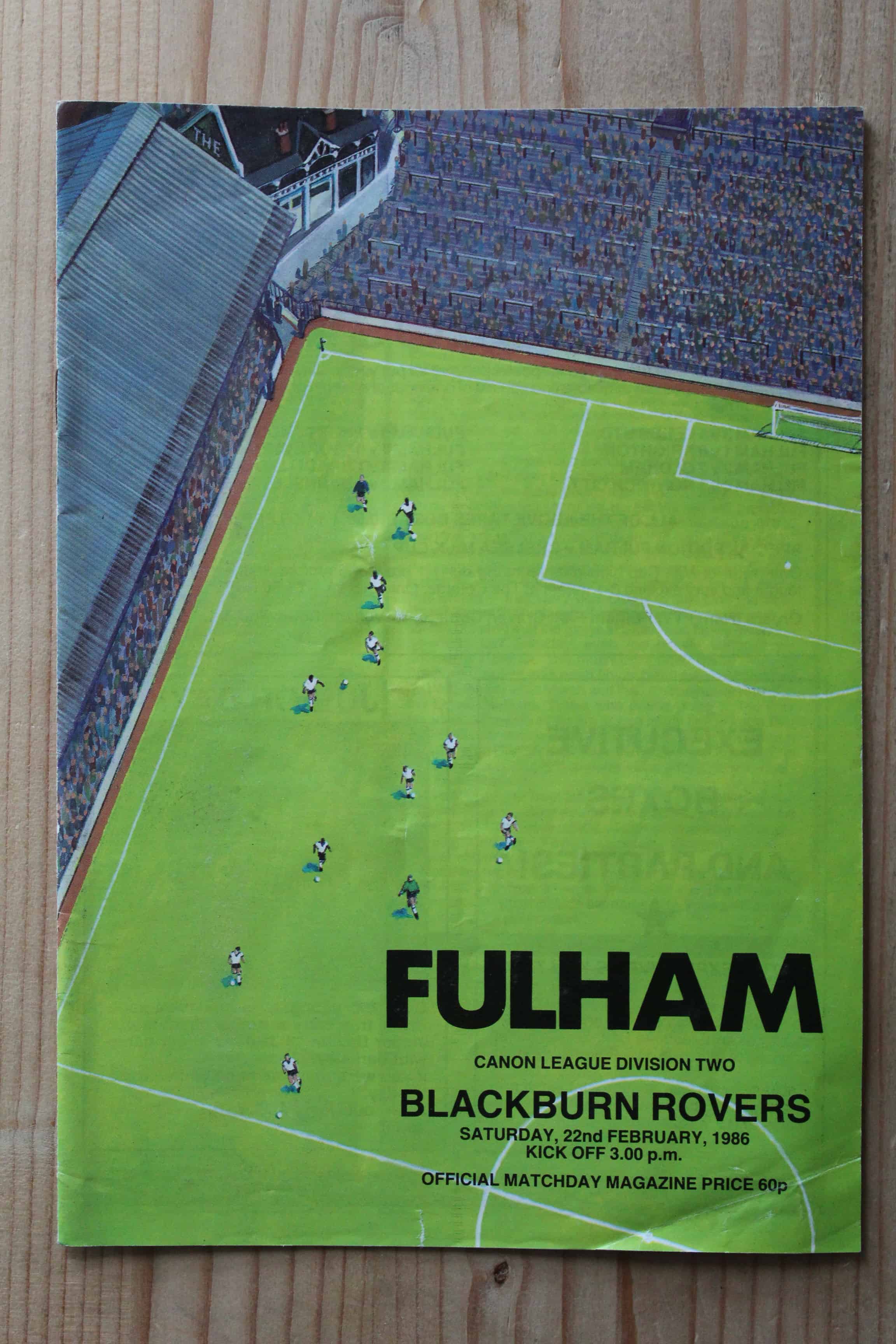 Fulham FC v Blackburn Rovers FC