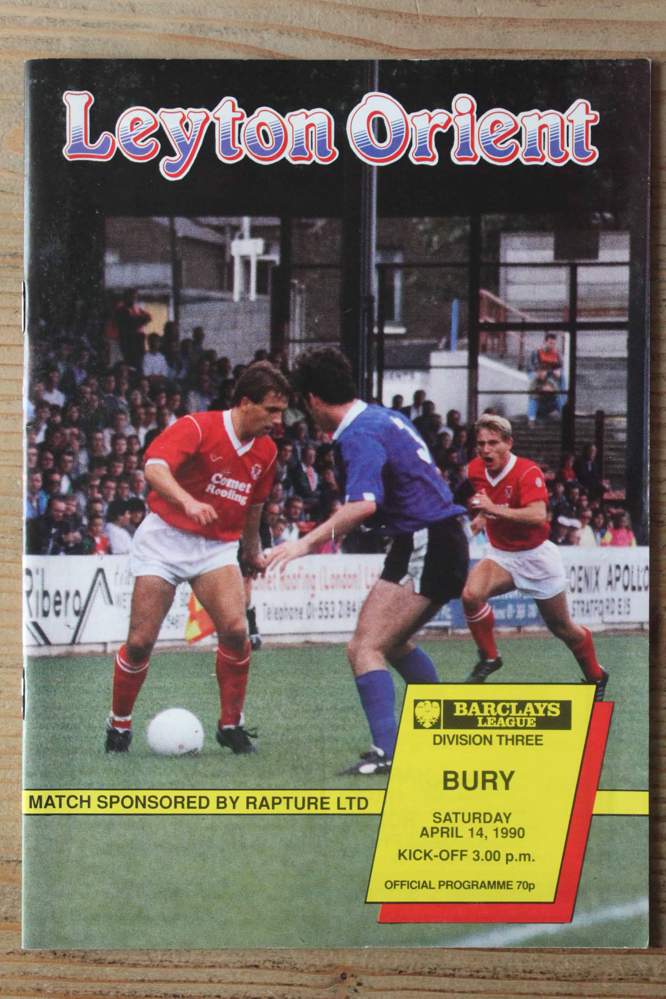 Leyton Orient FC v Bury FC