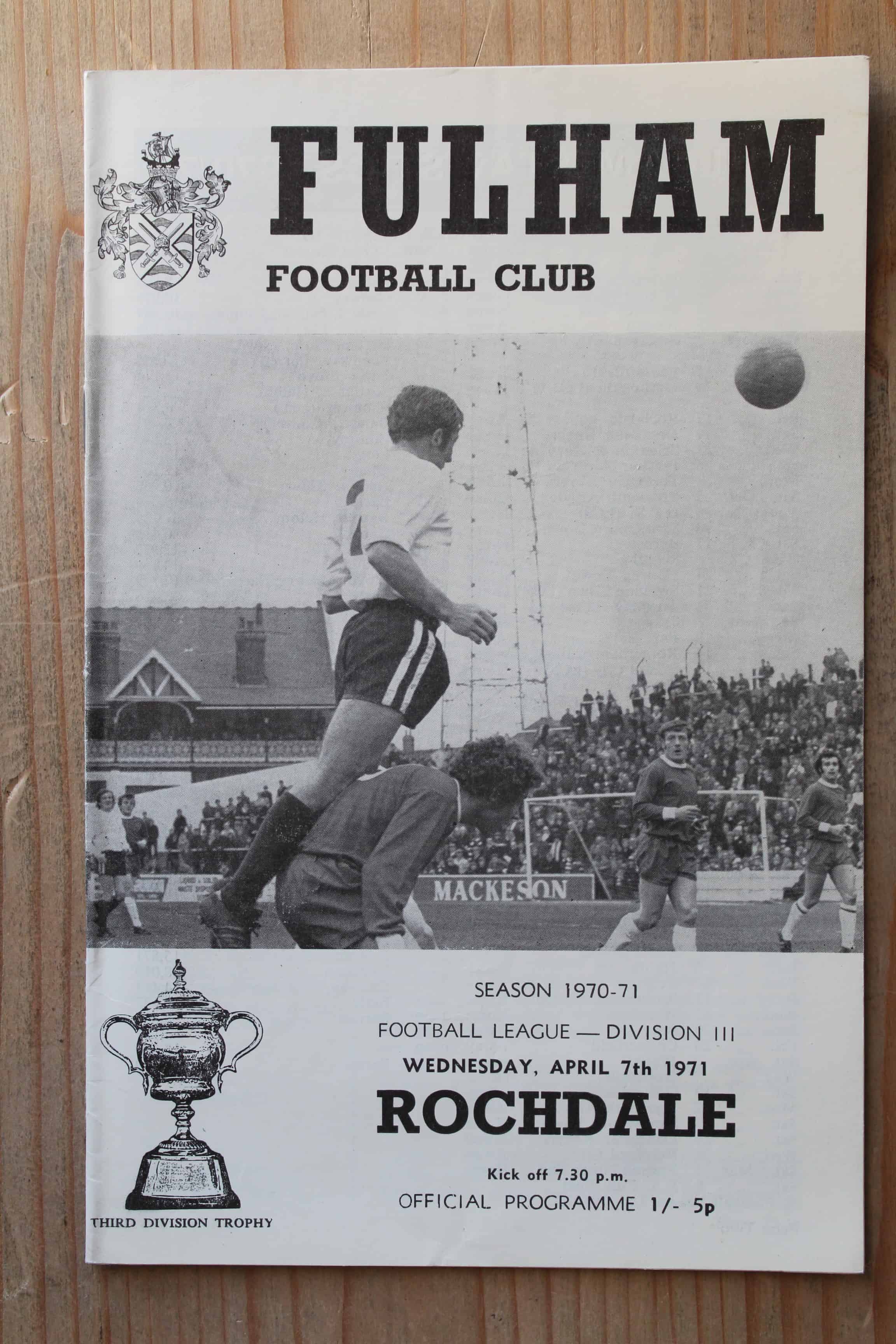 Fulham FC v Rochdale FC