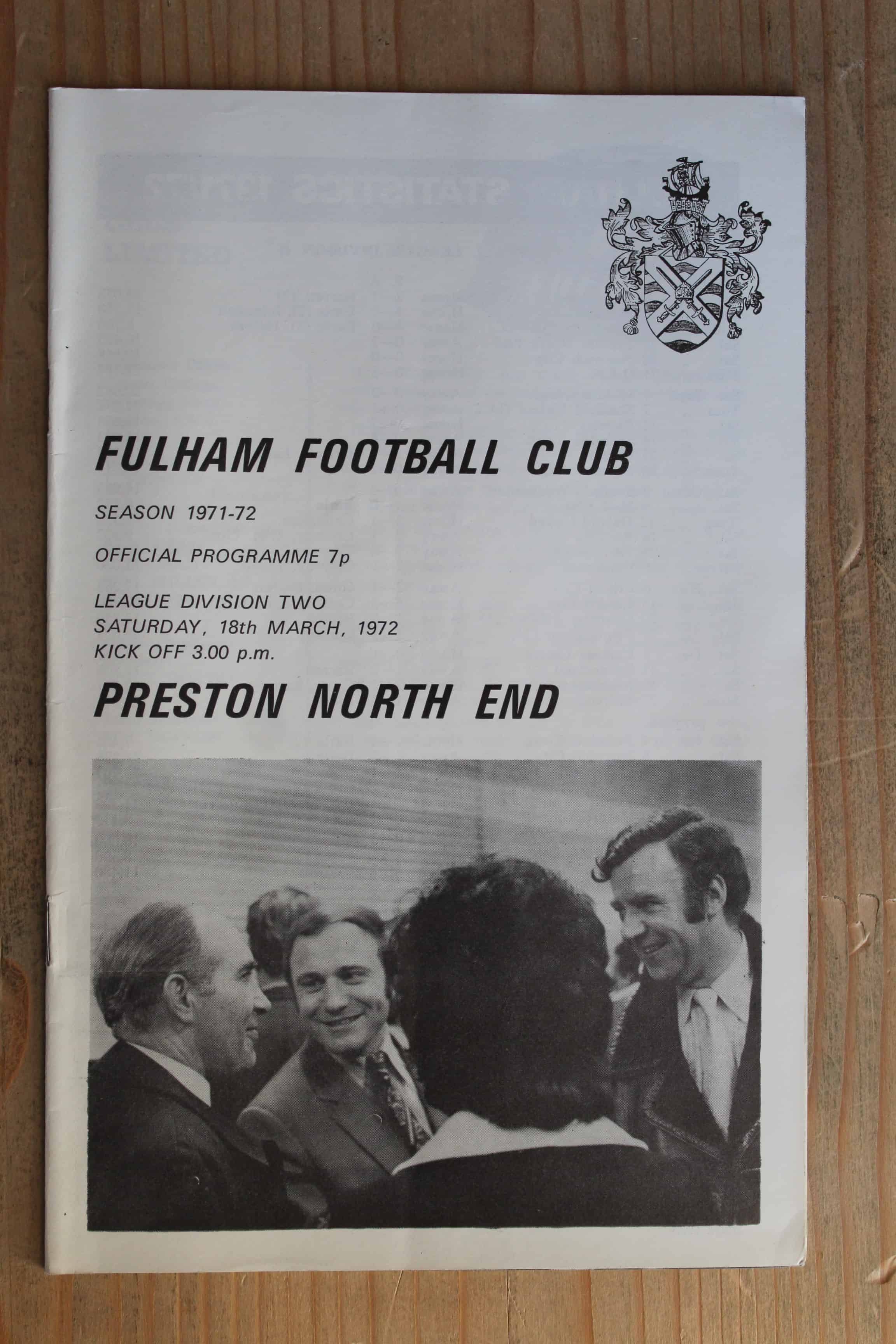 Fulham FC v Preston North End FC