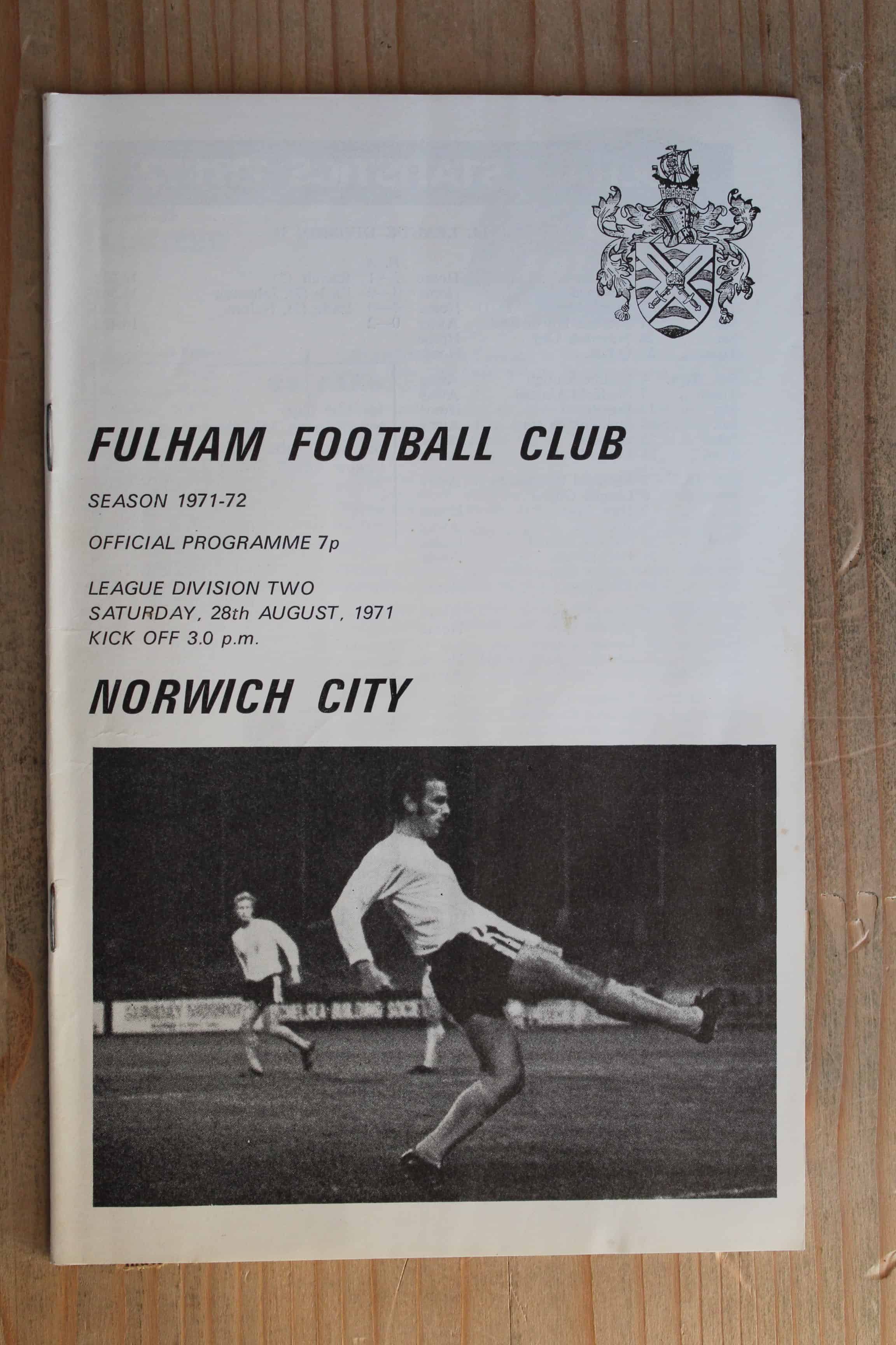 Fulham FC v Norwich City FC