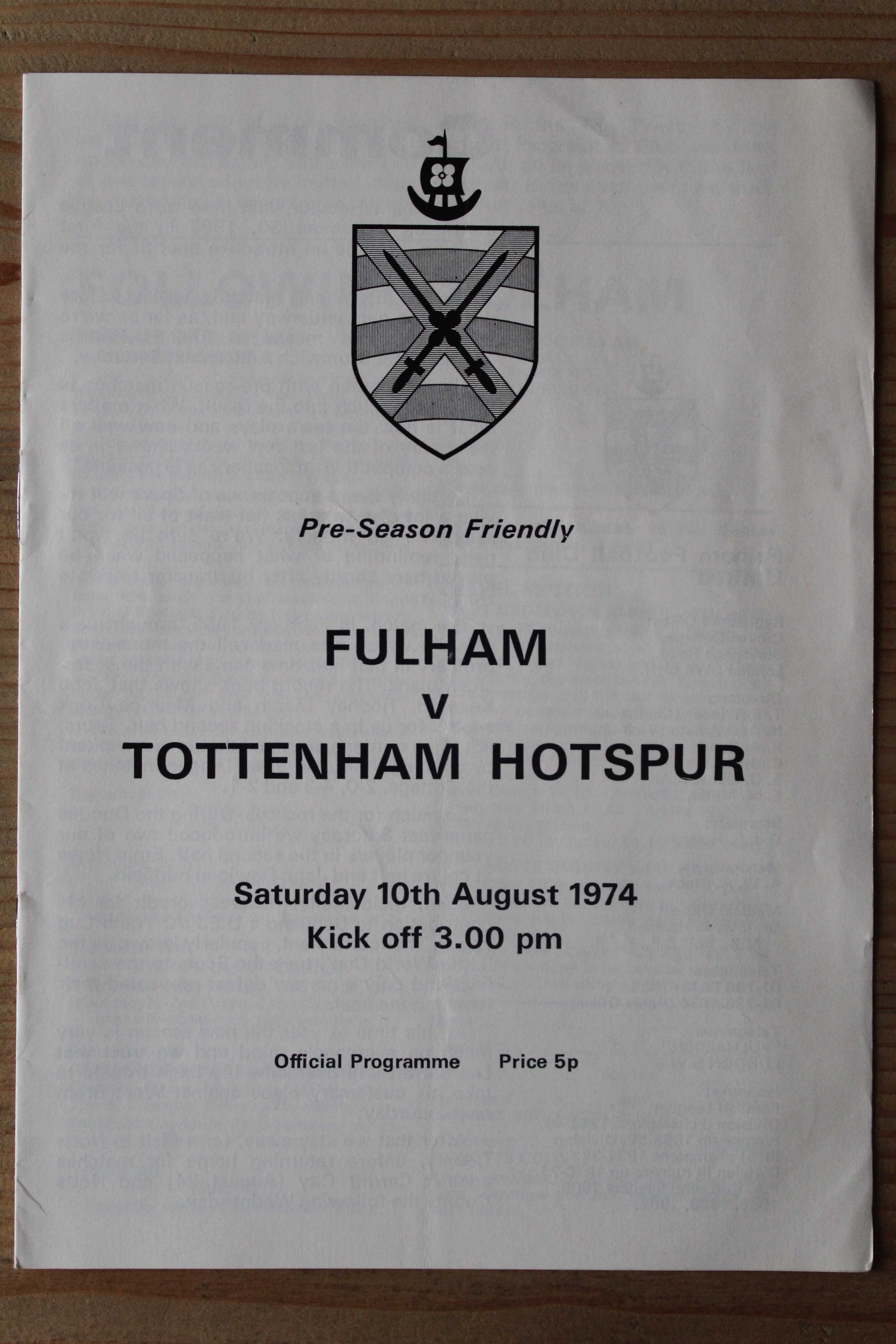 Fulham FC v Tottenham Hotspur FC