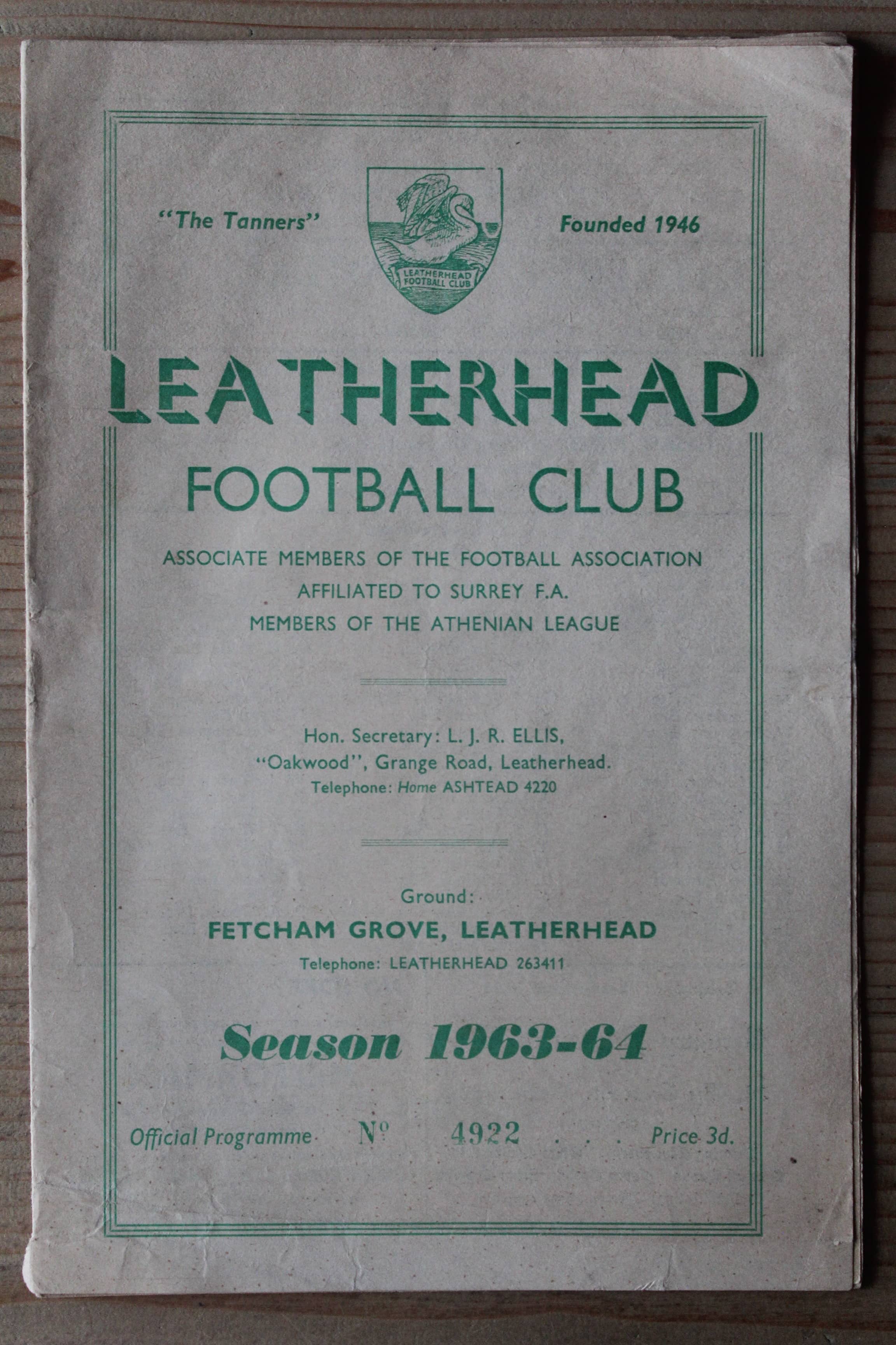 Leatherhead  v Fulham FC