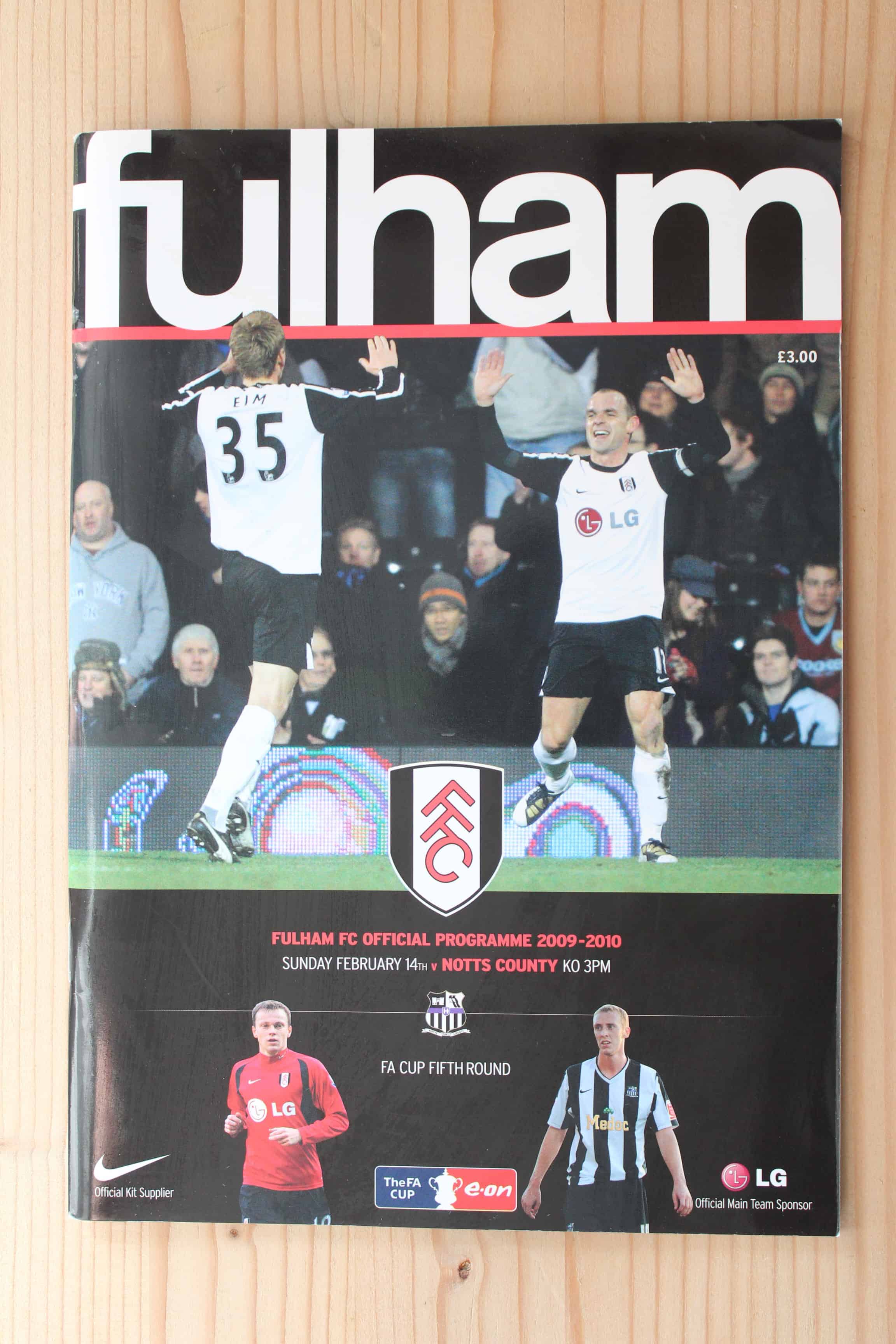 Fulham FC v Notts County FC