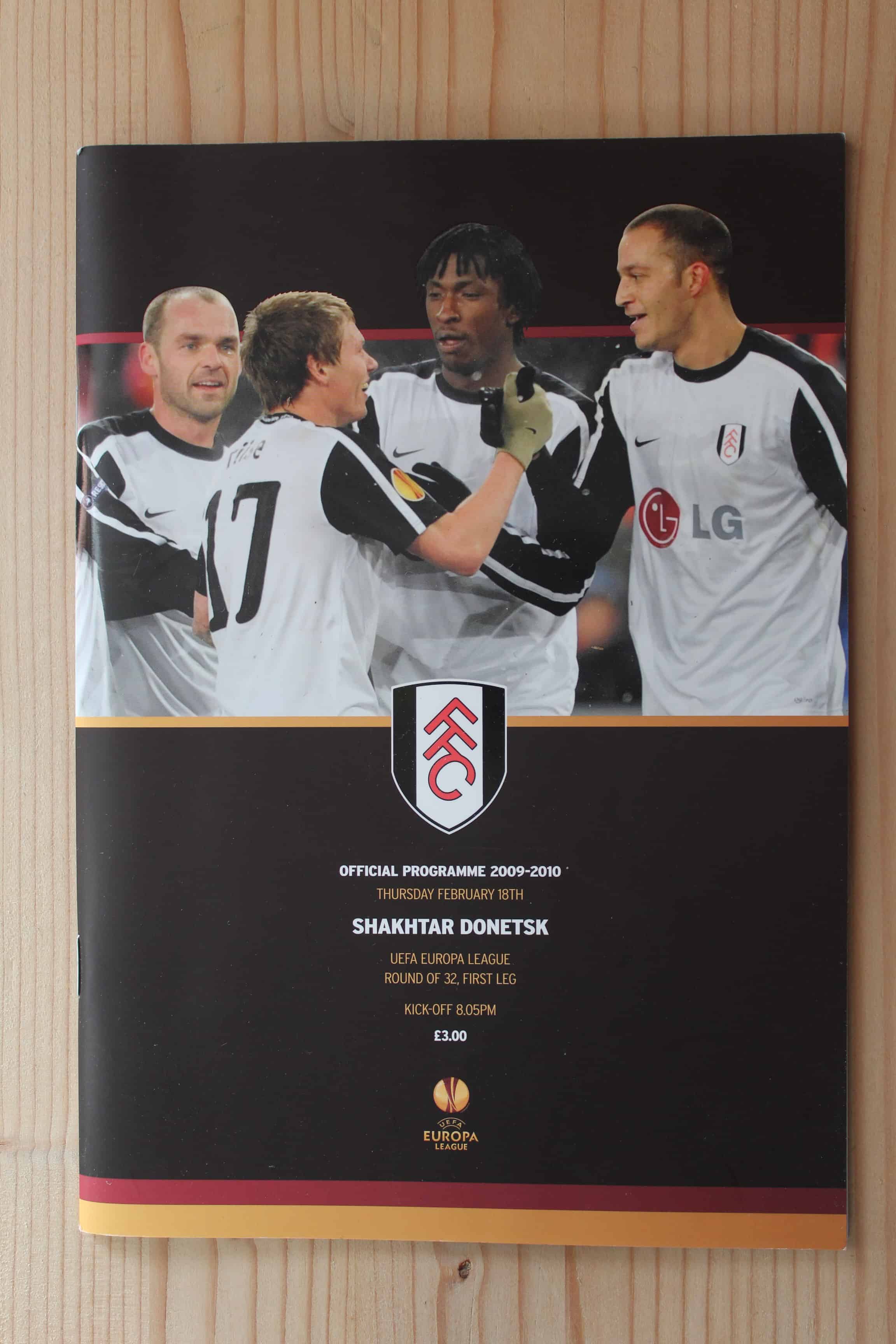 Fulham FC v Shakhtar Donetsk