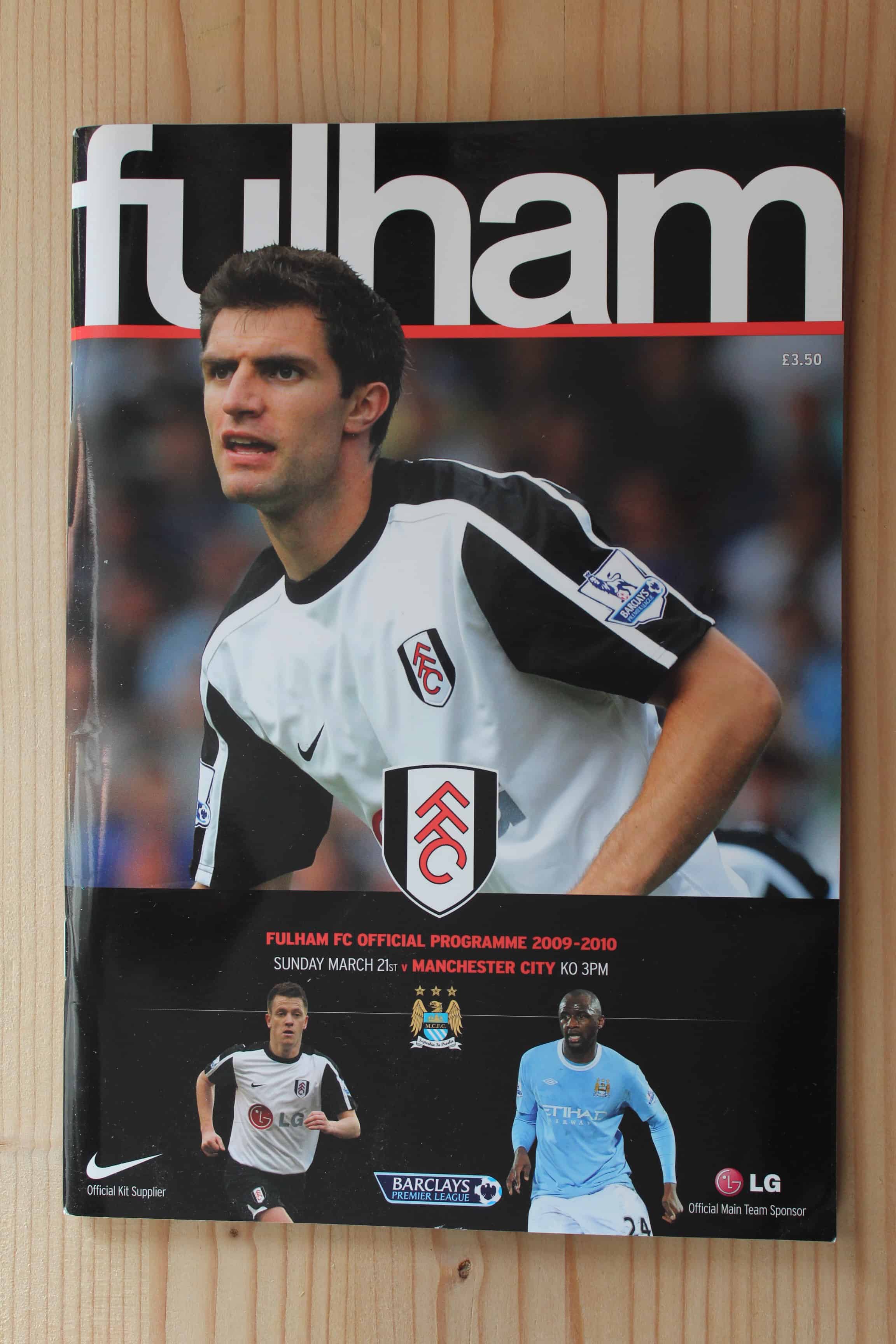 Fulham FC v Manchester City FC