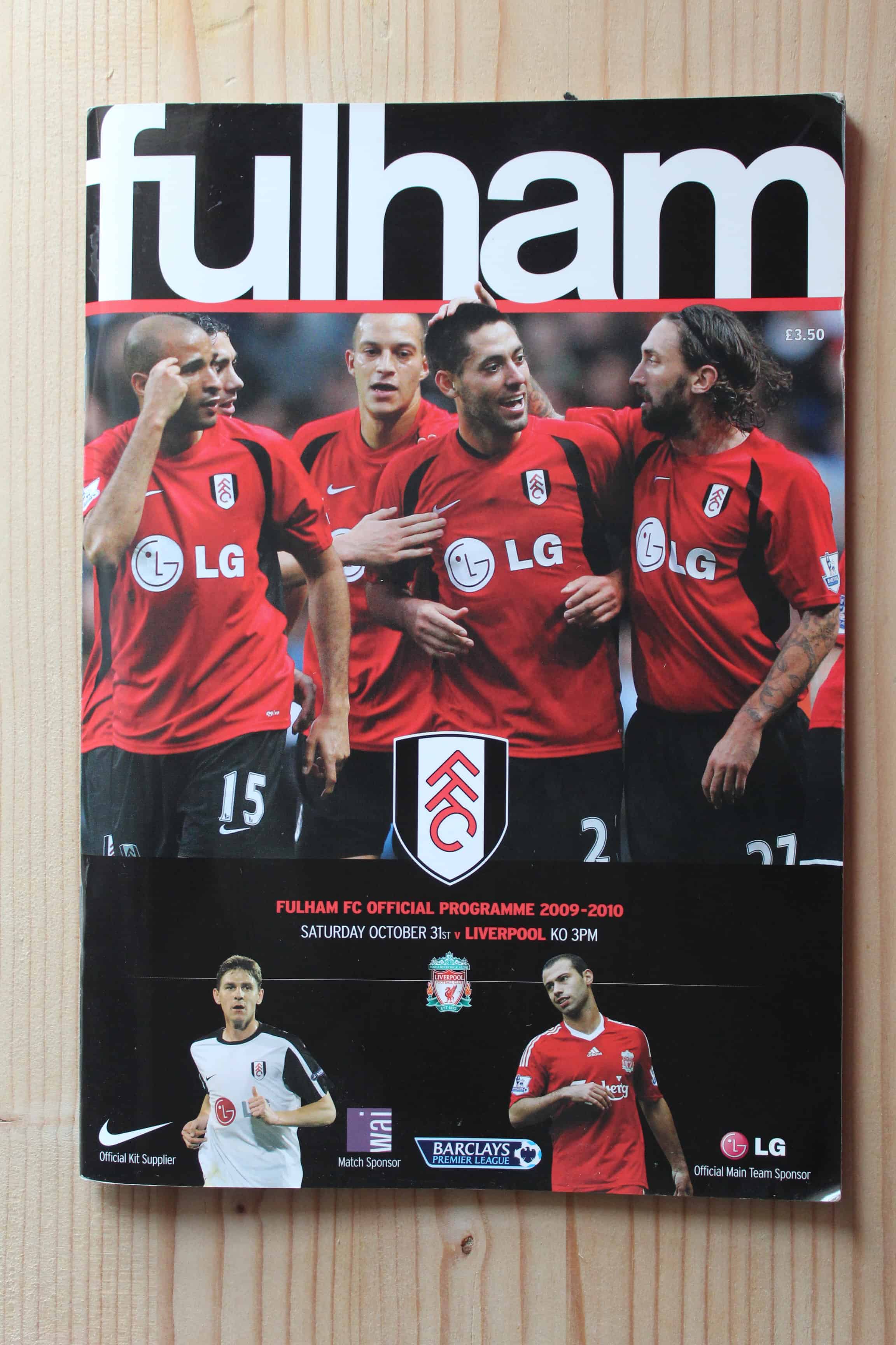 Fulham FC v Liverpool FC