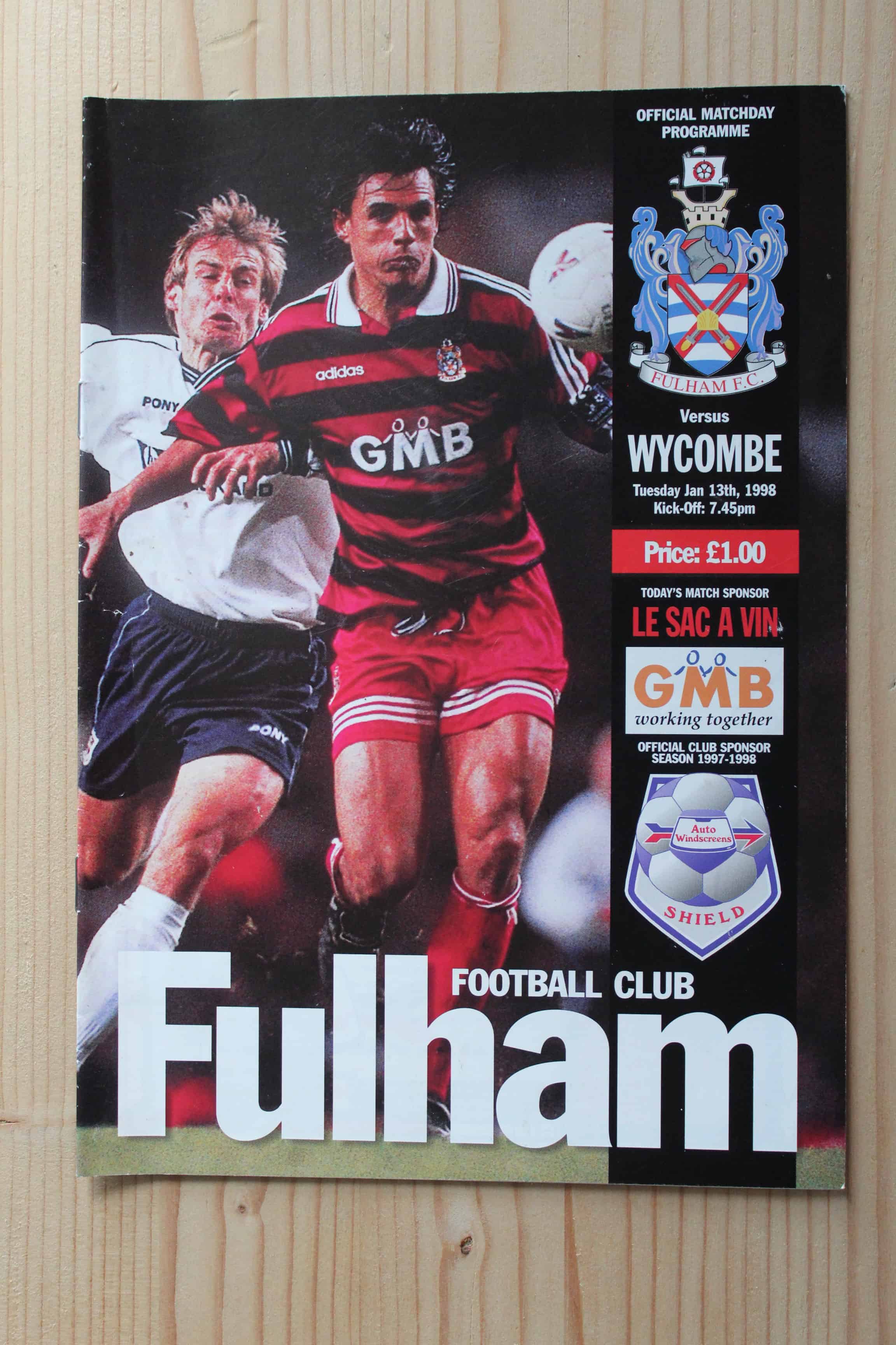 Fulham FC v Wycombe Wanderers FC