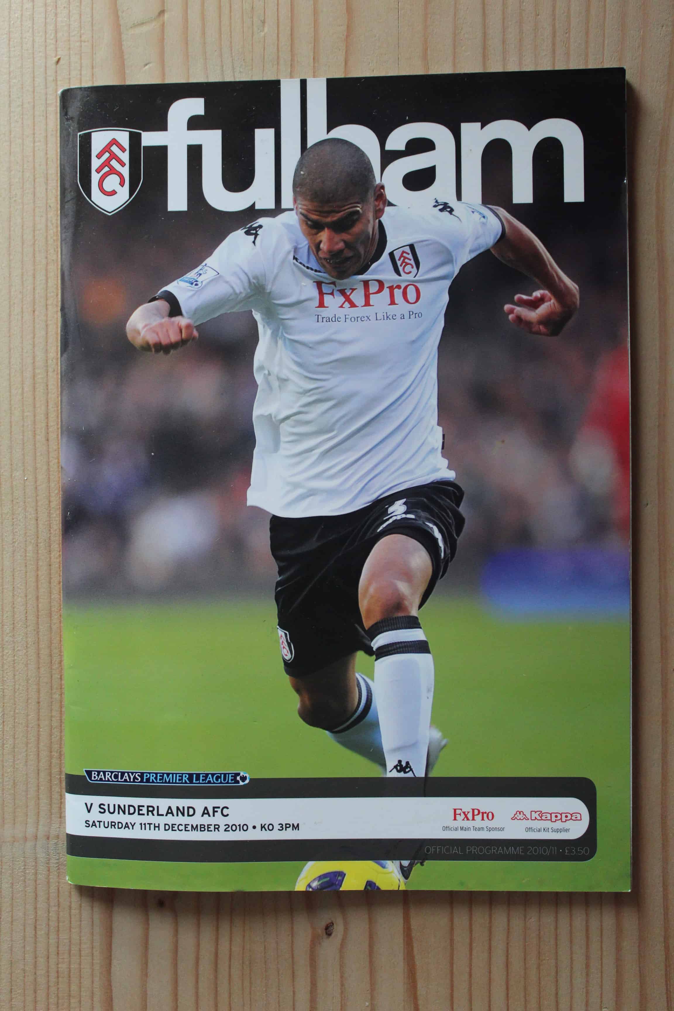 Fulham FC v Sunderland FC